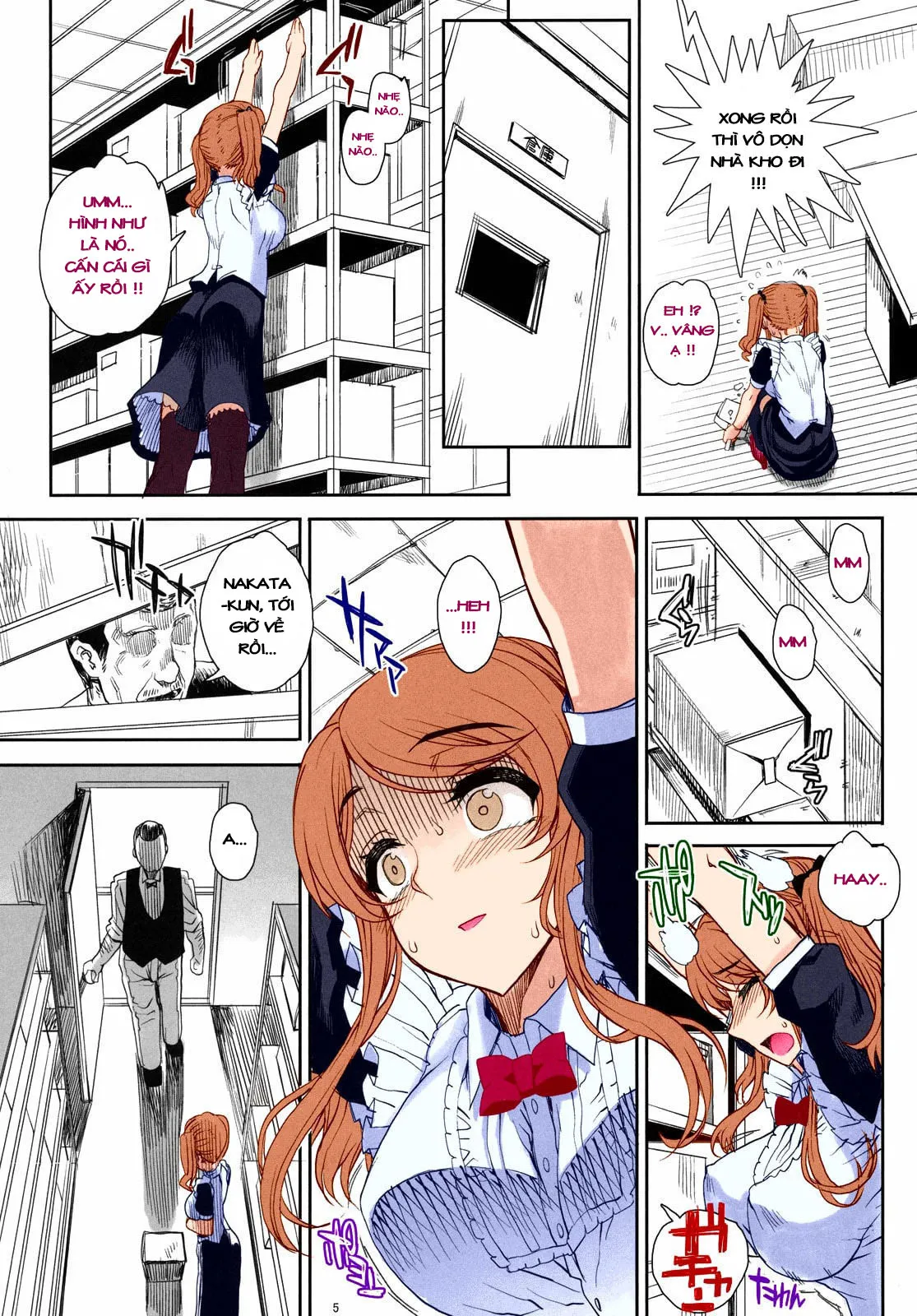HentaiVN.net - Ảnh 6 - Kayumidome 6 houme - Pre...ion 06 - Zenpen - Chap 1