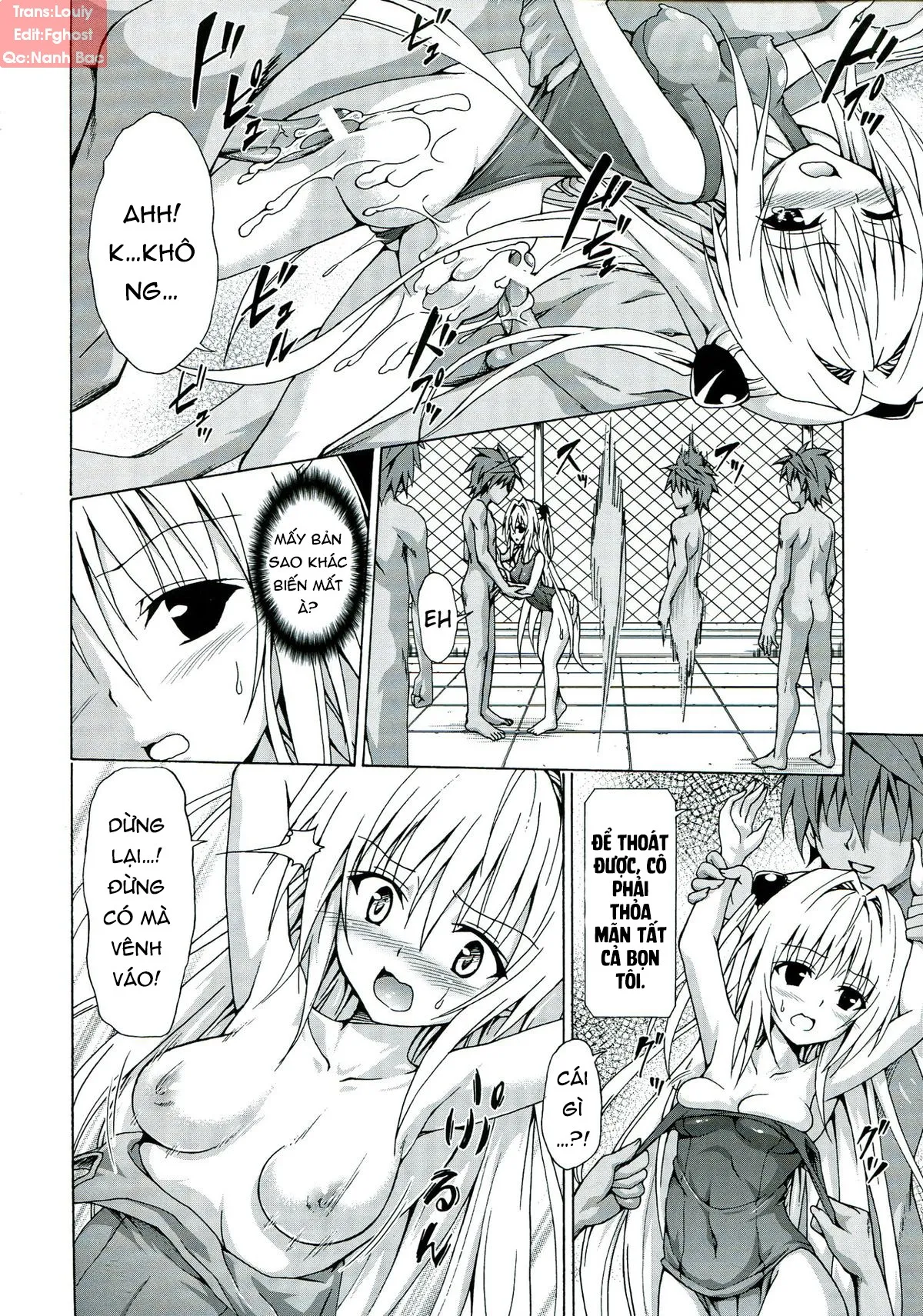 HentaiVN.net - Ảnh 10 - Yami Ochi Game (To Love-Ru) - Chap 1
