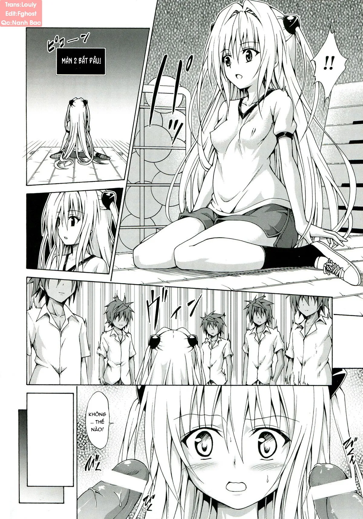 HentaiVN.net - Ảnh 14 - Yami Ochi Game (To Love-Ru) - Chap 1