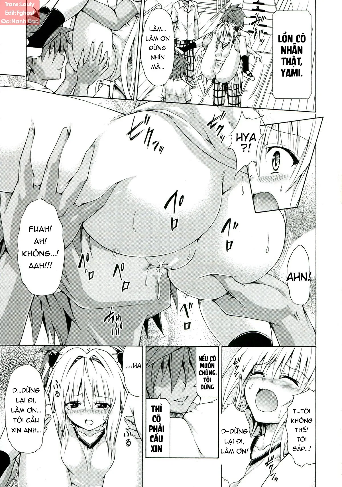 HentaiVN.net - Ảnh 17 - Yami Ochi Game (To Love-Ru) - Chap 1