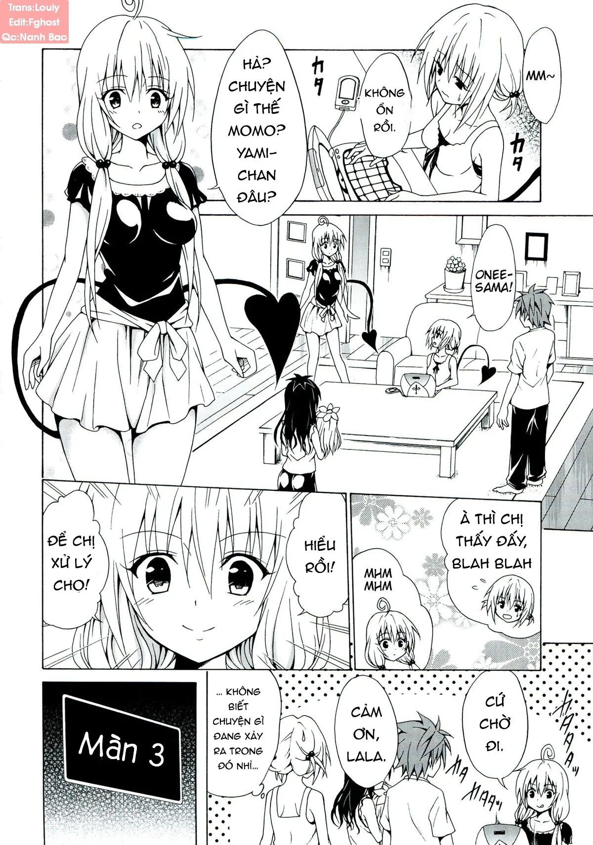 HentaiVN.net - Ảnh 22 - Yami Ochi Game (To Love-Ru) - Chap 1