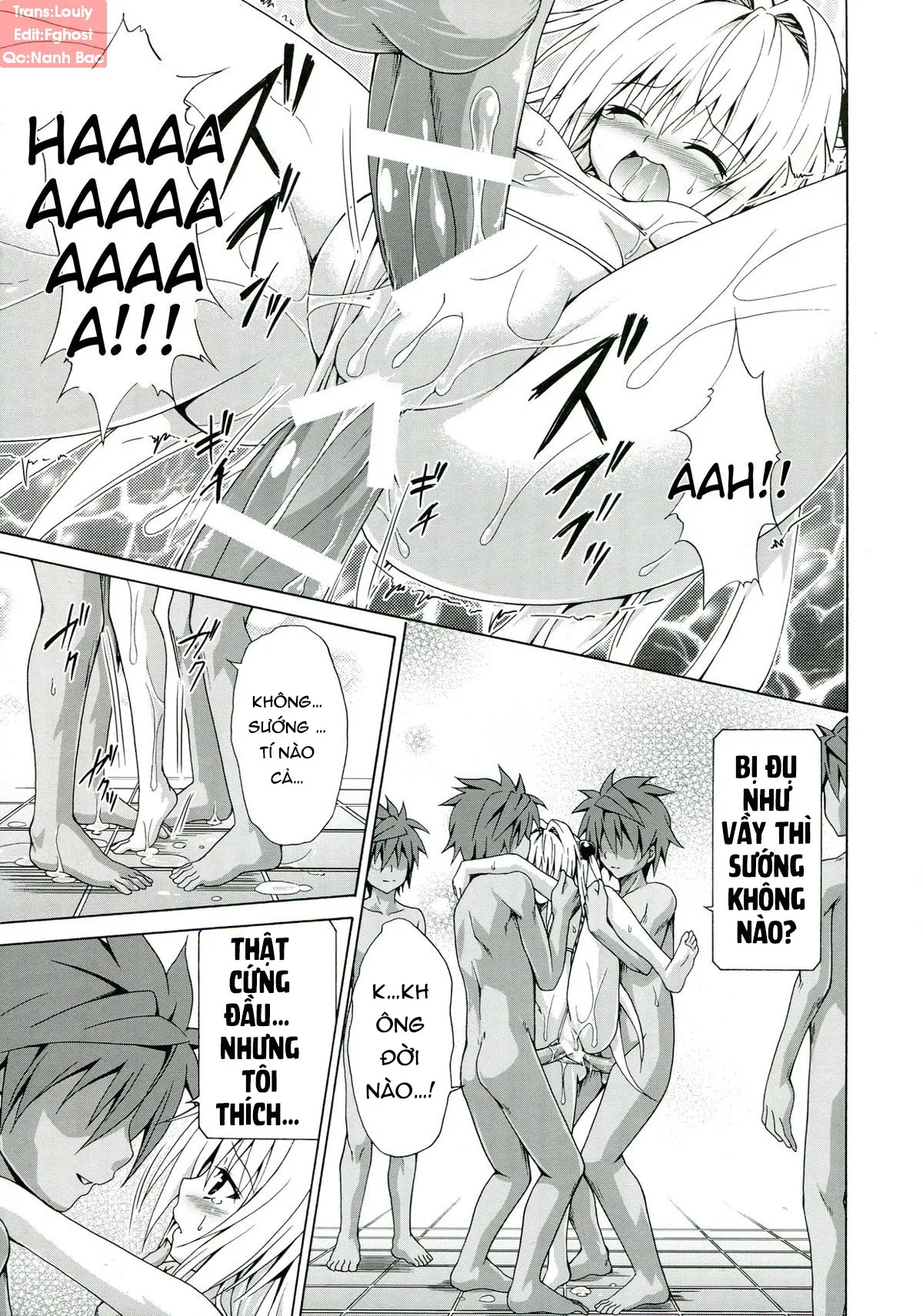 HentaiVN.net - Ảnh 27 - Yami Ochi Game (To Love-Ru) - Chap 1