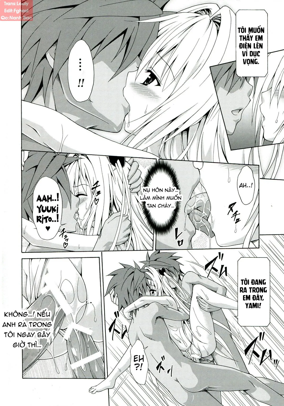 HentaiVN.net - Ảnh 28 - Yami Ochi Game (To Love-Ru) - Chap 1