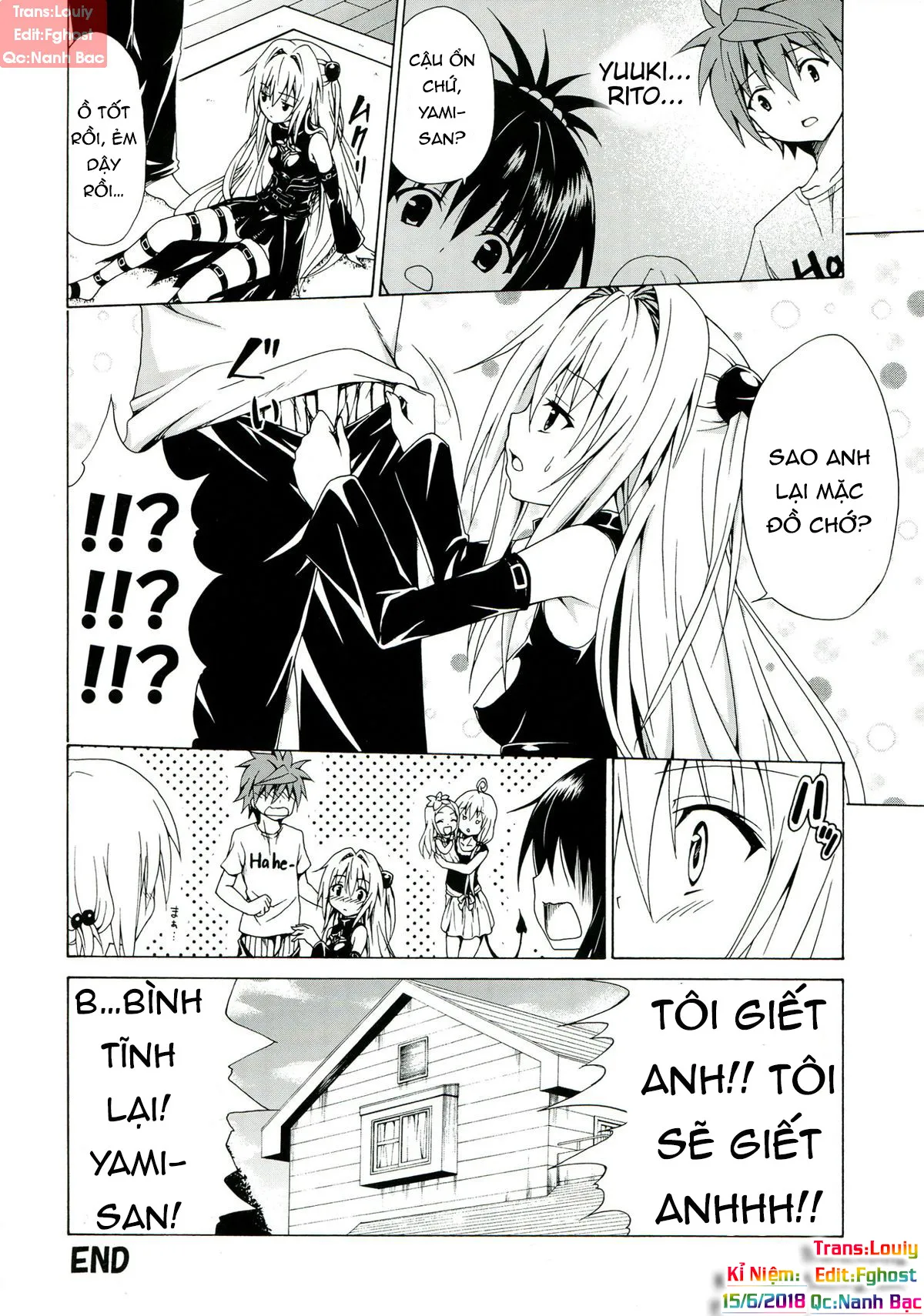 HentaiVN.net - Ảnh 40 - Yami Ochi Game (To Love-Ru) - Chap 1