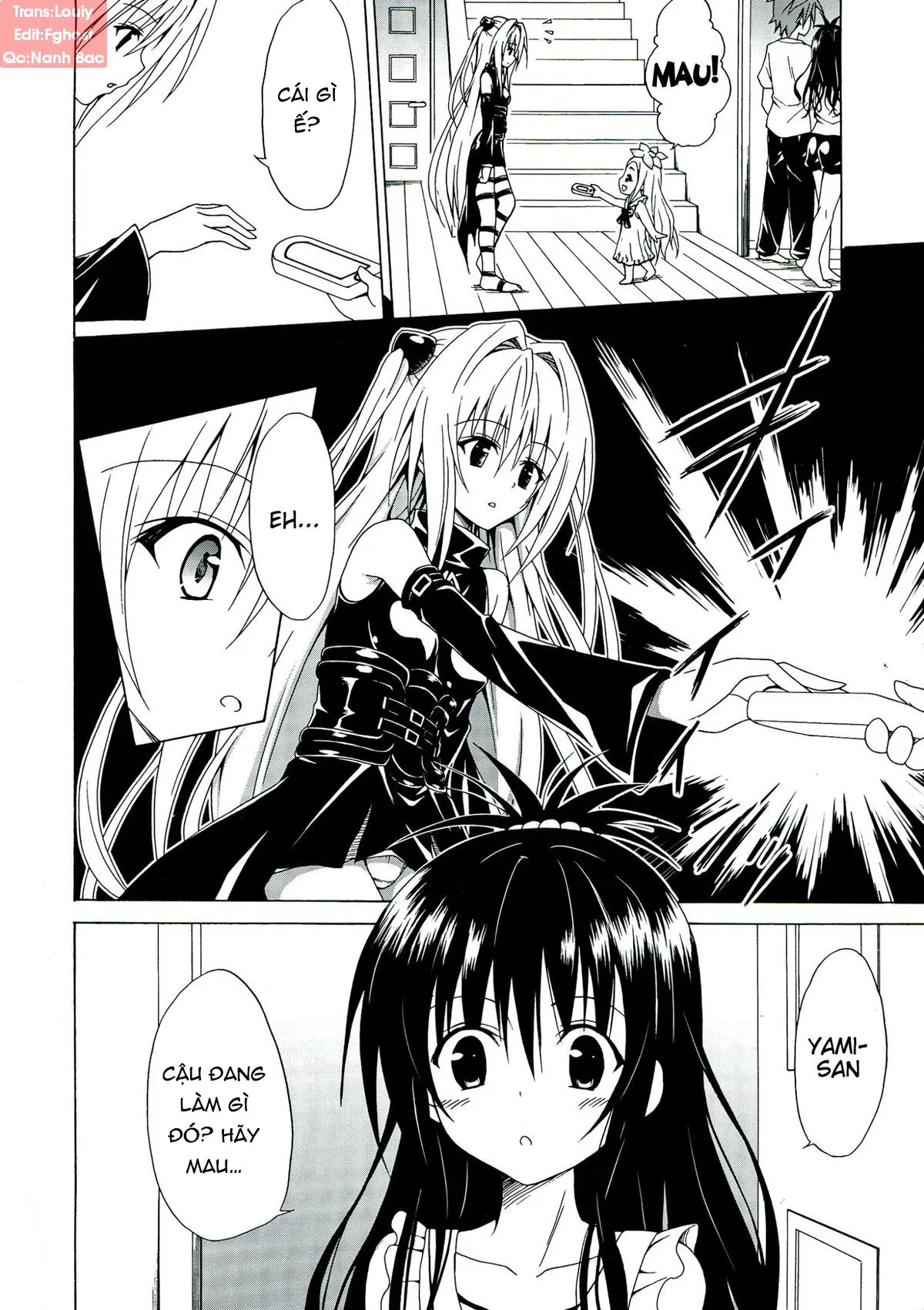 HentaiVN.net - Ảnh 4 - Yami Ochi Game (To Love-Ru) - Chap 1