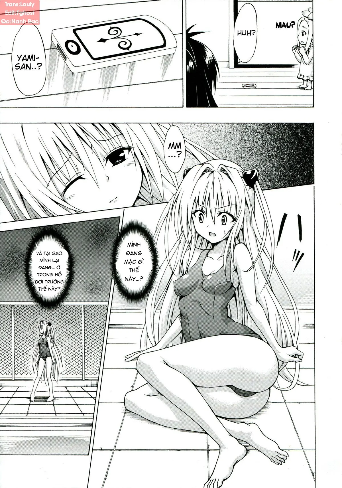 HentaiVN.net - Ảnh 5 - Yami Ochi Game (To Love-Ru) - Chap 1