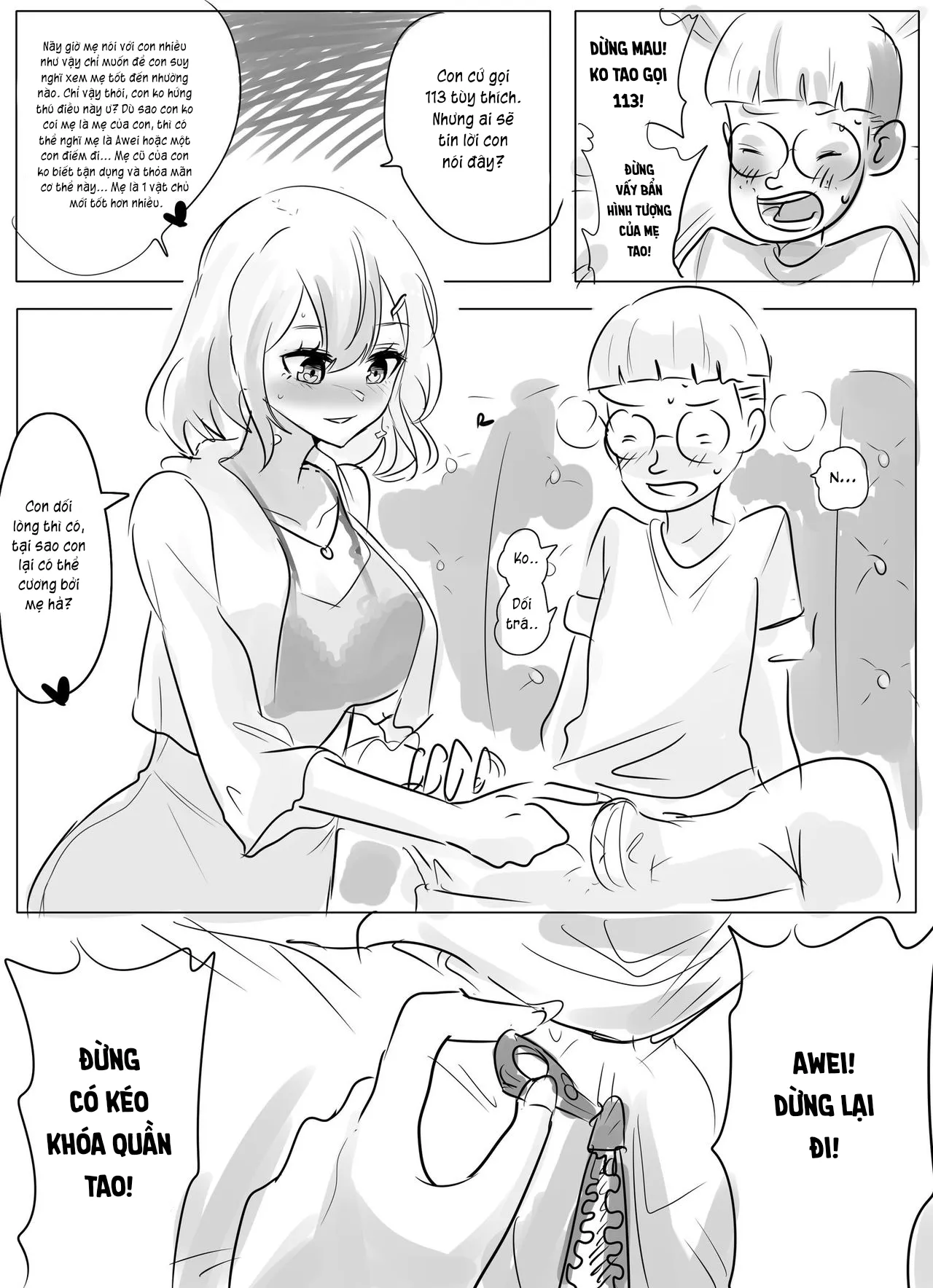 HentaiVN.net - Ảnh 13 - Filial son - Chap 1