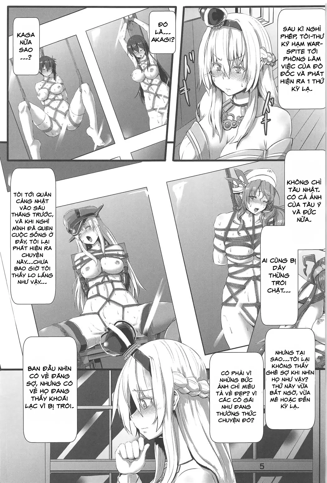 HentaiVN.net - Ảnh 5 - Bind Ship (Kantai Collection -KanColle-) - Chap 1
