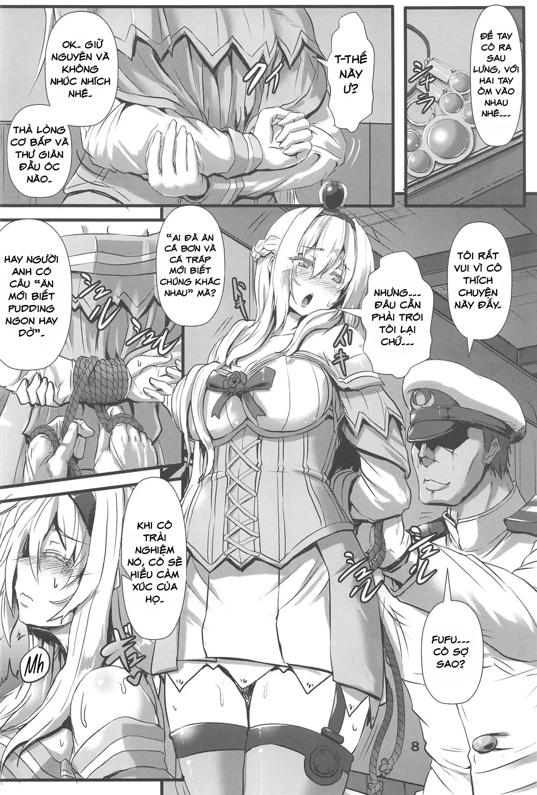 HentaiVN.net - Ảnh 8 - Bind Ship (Kantai Collection -KanColle-) - Chap 1
