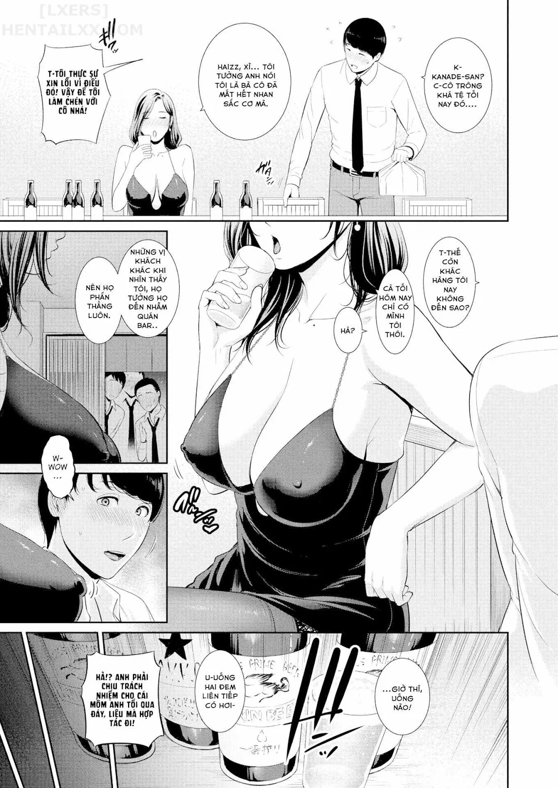 HentaiVN.net - Ảnh 5 - Sexy Lady Bar - Chap 1