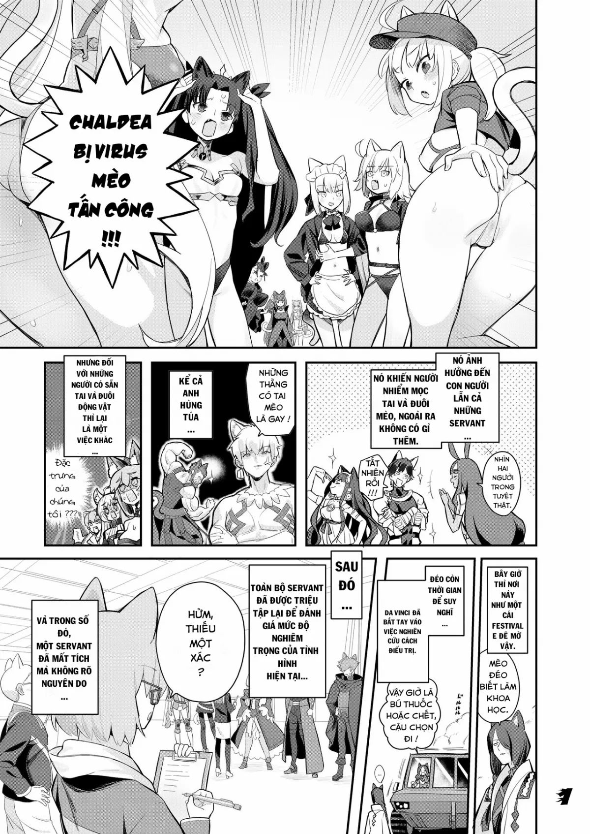 HentaiVN.net - Ảnh 3 - Virus Mèo [Nyan Nyan Fuunyan] - Chap 1