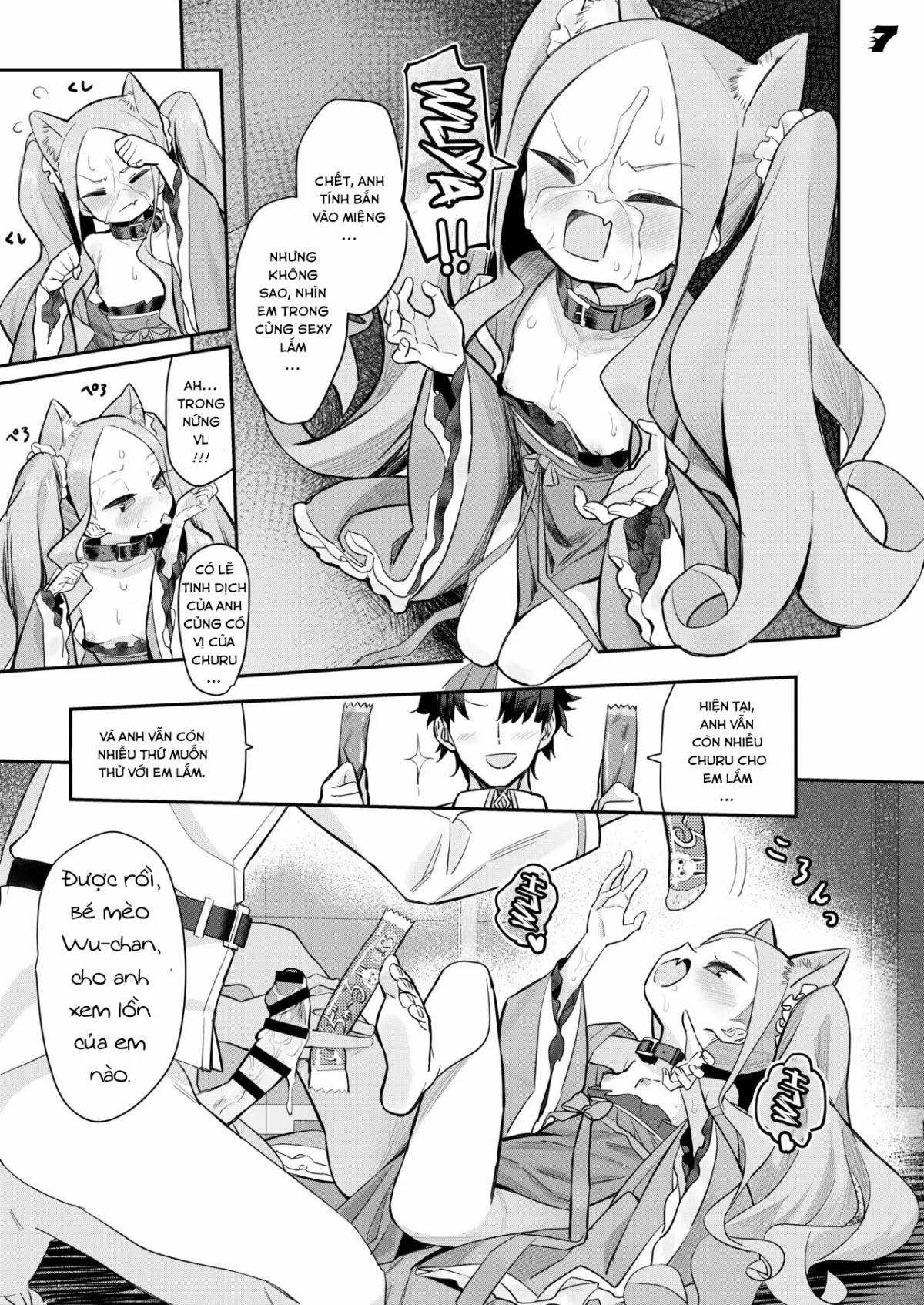 HentaiVN.net - Ảnh 9 - Virus Mèo [Nyan Nyan Fuunyan] - Chap 1