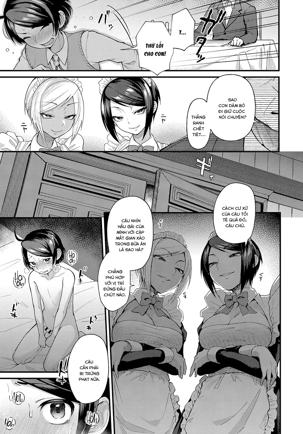 HentaiVN.net - Ảnh 12 - Shujuu Reversi [Master and Servant Reversal] - Chap 1