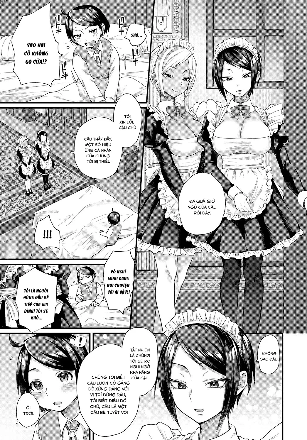 HentaiVN.net - Ảnh 4 - Shujuu Reversi [Master and Servant Reversal] - Chap 1