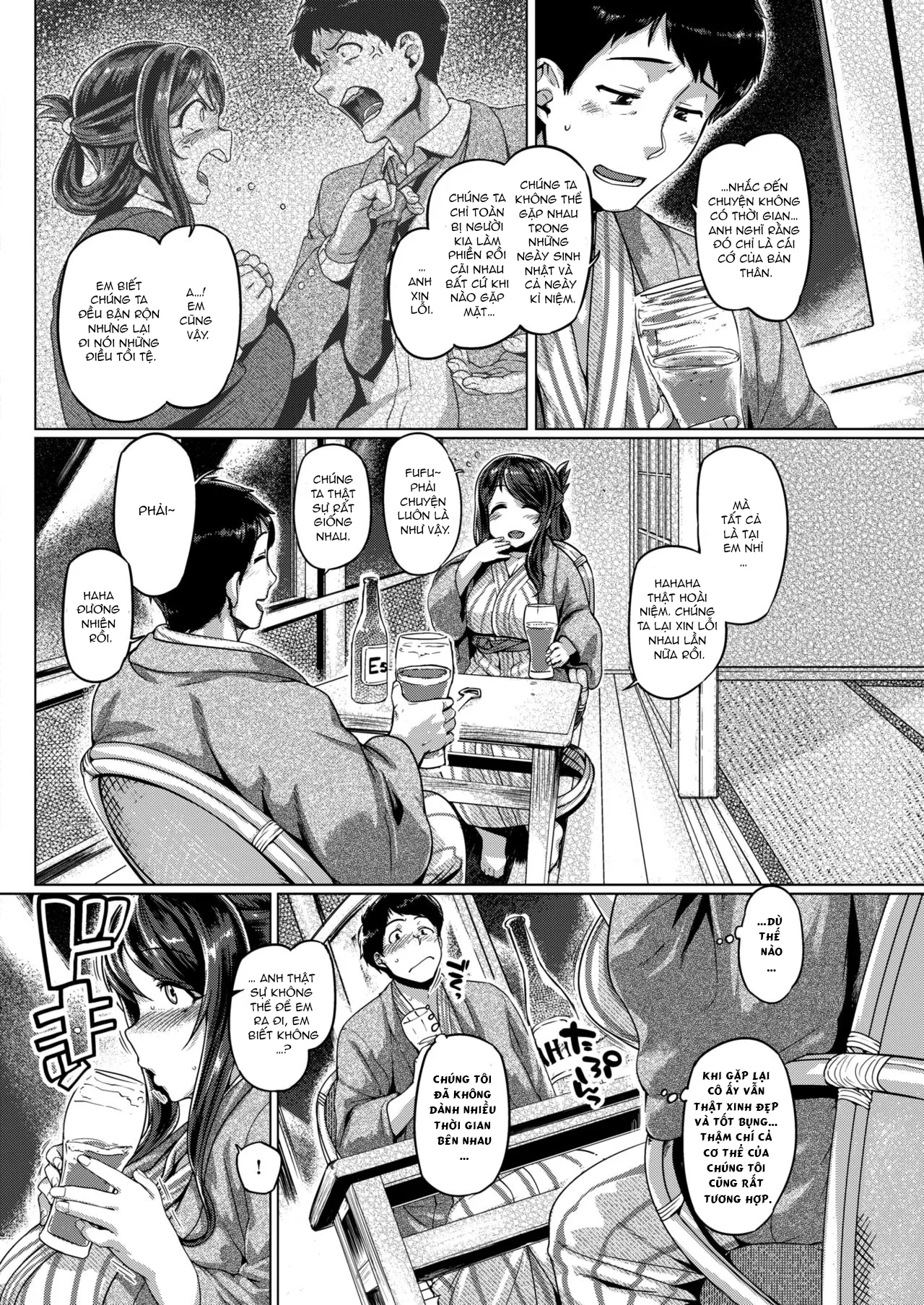 HentaiVN.net - Ảnh 5 - YUKATA DE SEX! - Chap 1