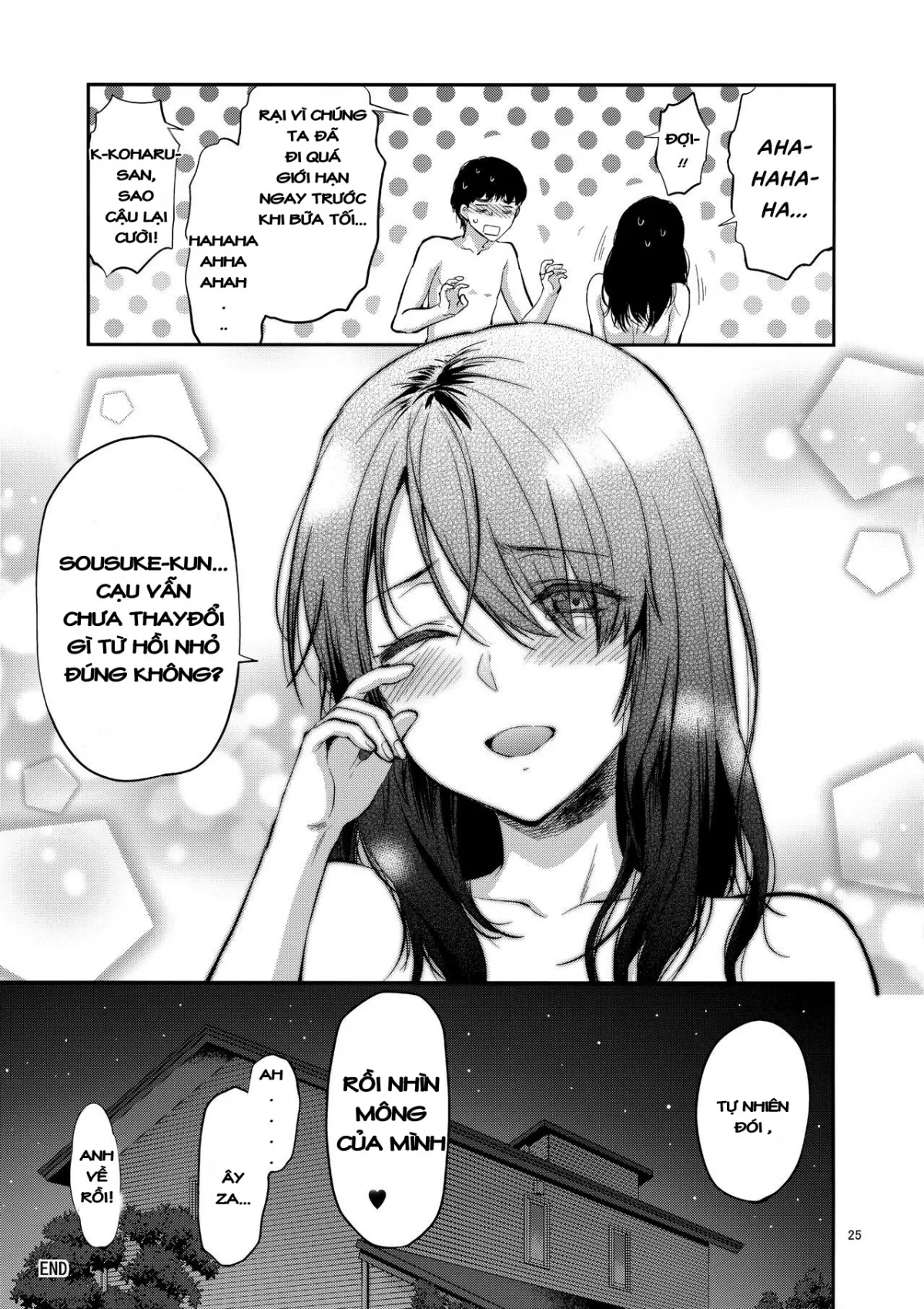 HentaiVN.net - Ảnh 23 - Akogare no Onee-san ga Aniyome ni Natta - Chap 1
