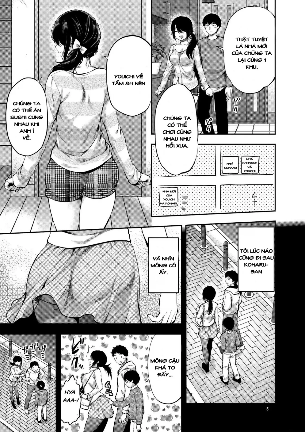 HentaiVN.net - Ảnh 3 - Akogare no Onee-san ga Aniyome ni Natta - Chap 1