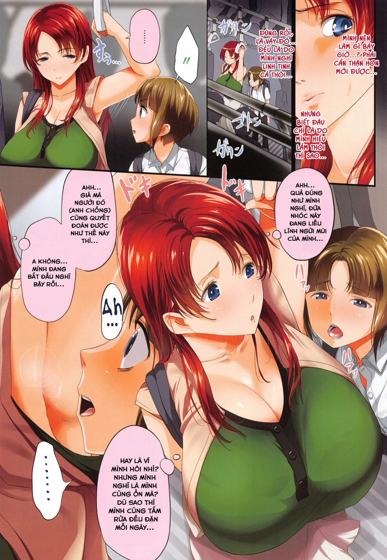 HentaiVN.net - Ảnh 3 - Chuyến Tàu Khó Quên! - Chap 1