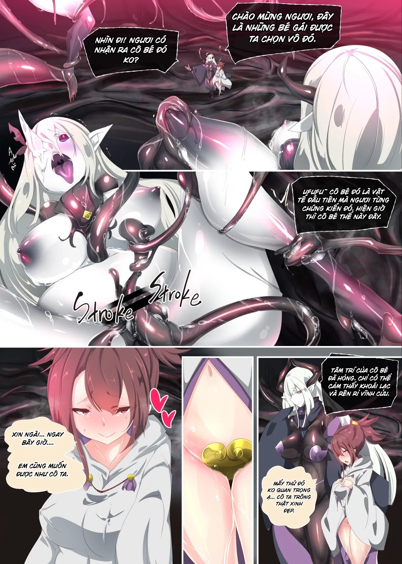 HentaiVN.net - Ảnh 5 - Transformed Into the Non-human Servant of the God of Lewdness [淫らな私が人外化して淫神様のしもべになるまんがーシロハダのサソイー] - Chap 1