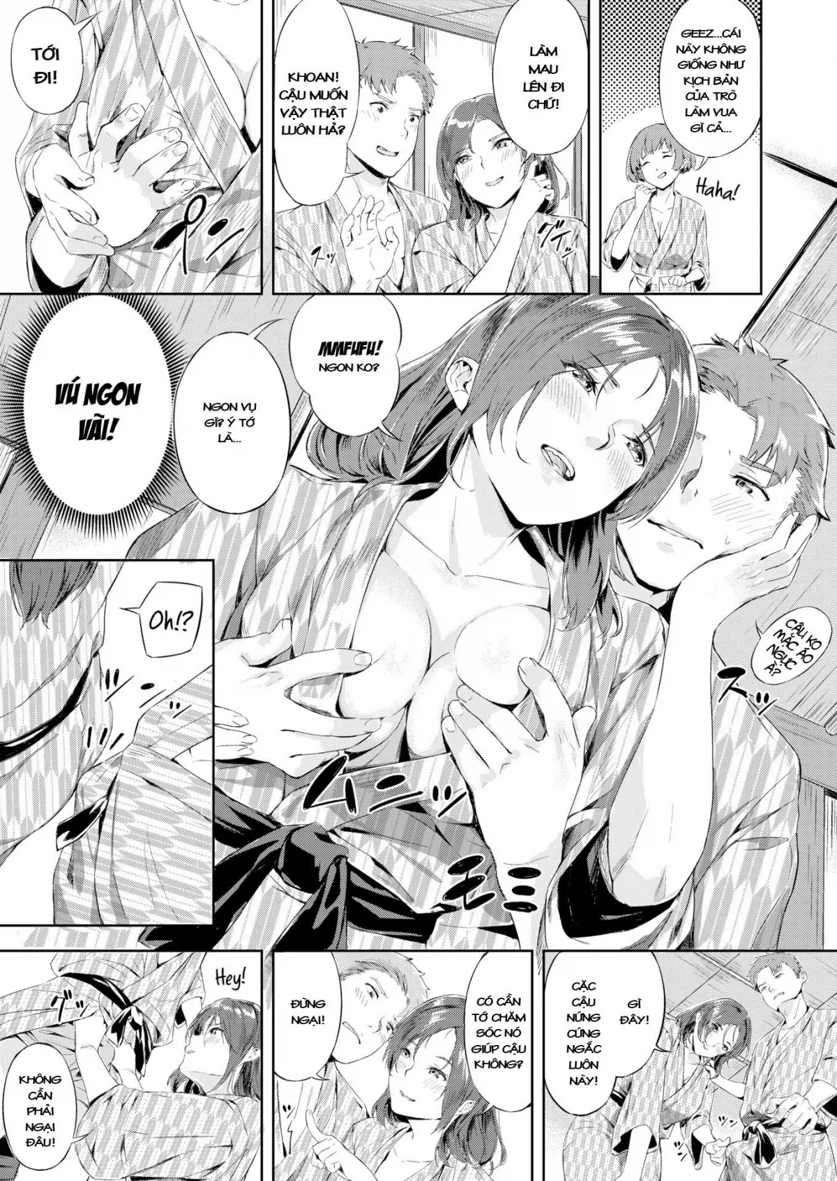 HentaiVN.net - Ảnh 10 - Buổi Họp Lớp Sung Sướng [Chaotically Satisfying Class Reunion] - Chap 1