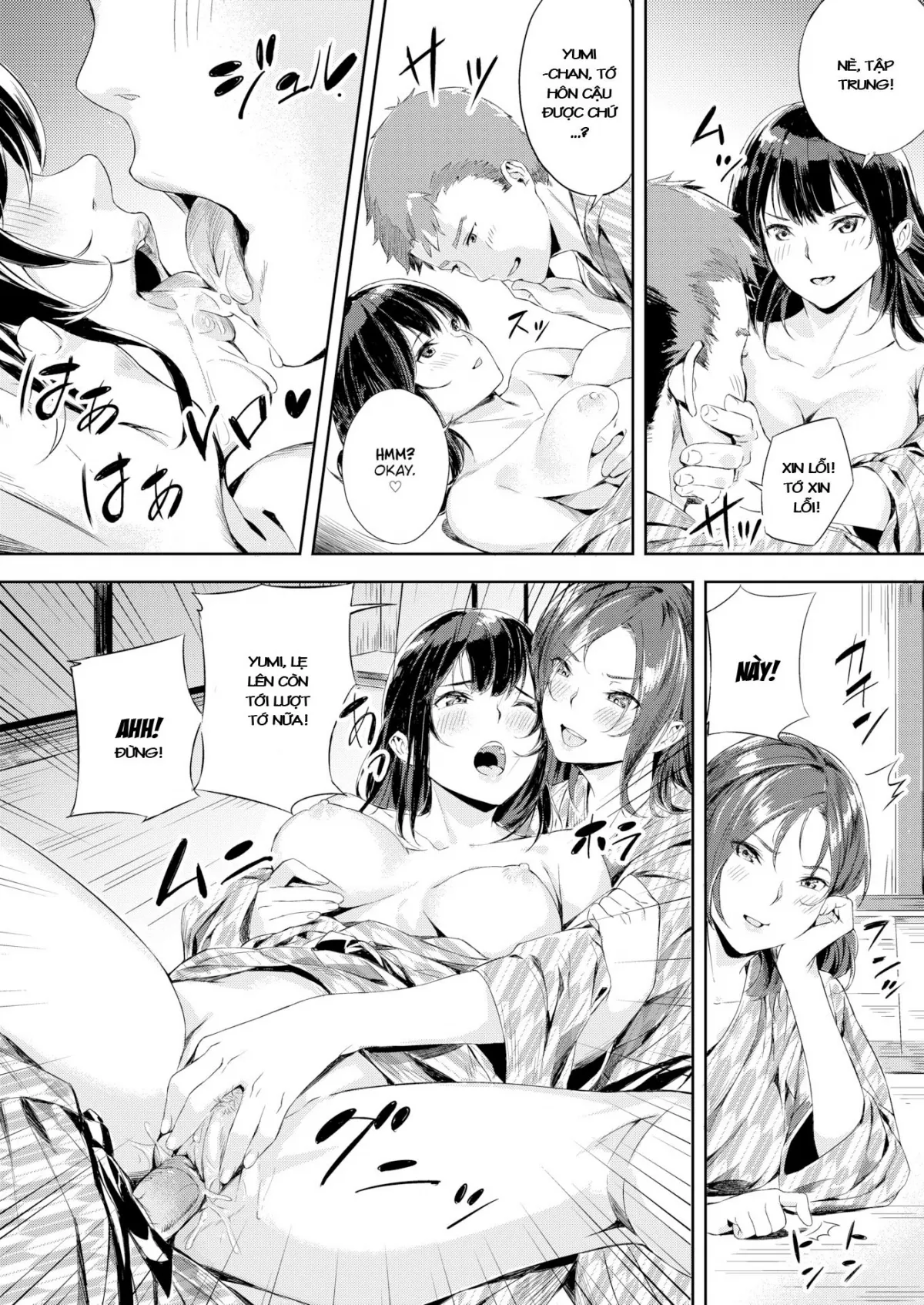 HentaiVN.net - Ảnh 17 - Buổi Họp Lớp Sung Sướng [Chaotically Satisfying Class Reunion] - Chap 1