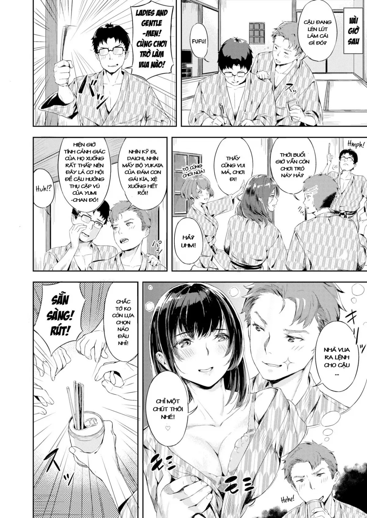 HentaiVN.net - Ảnh 7 - Buổi Họp Lớp Sung Sướng [Chaotically Satisfying Class Reunion] - Chap 1