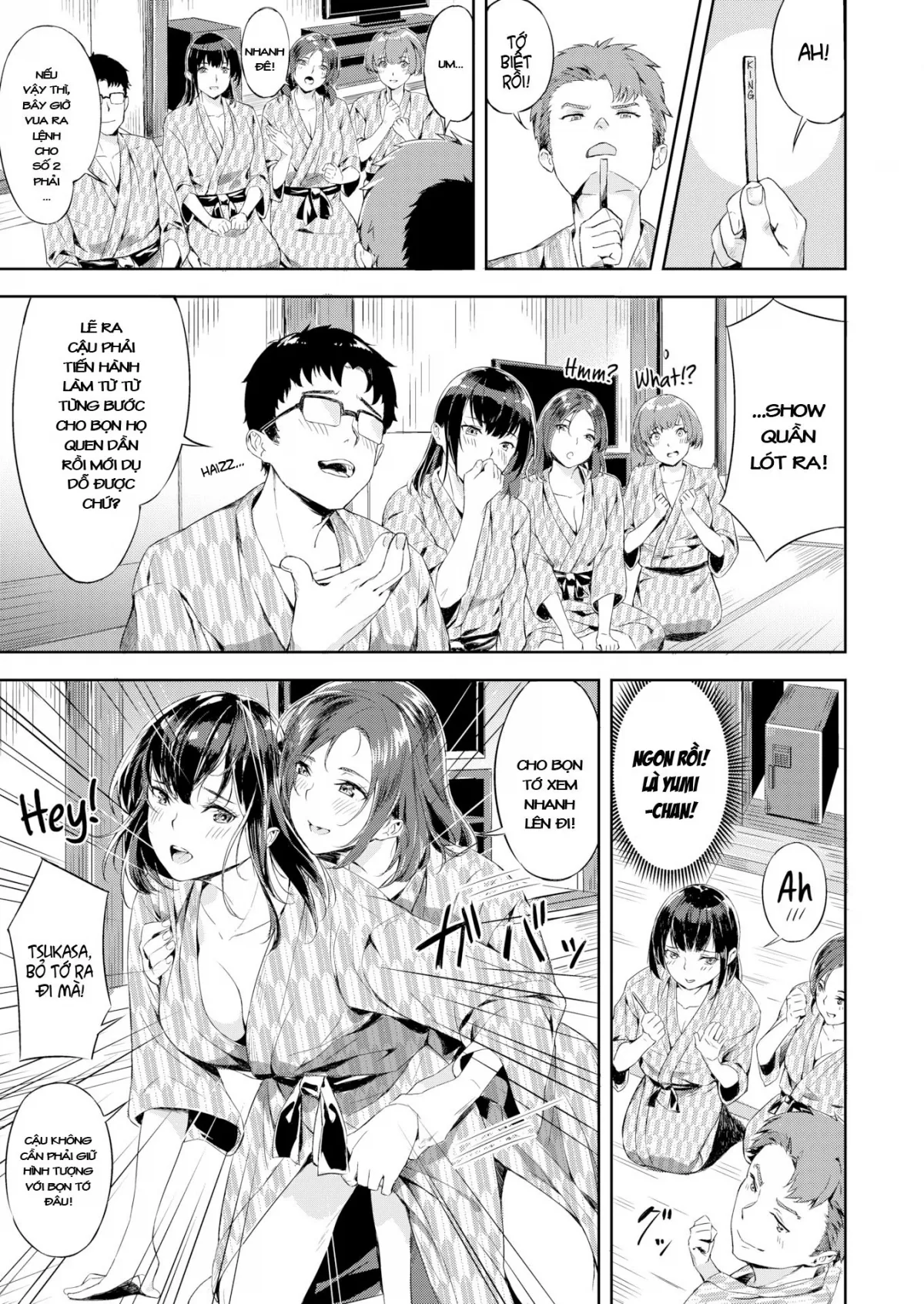 HentaiVN.net - Ảnh 8 - Buổi Họp Lớp Sung Sướng [Chaotically Satisfying Class Reunion] - Chap 1