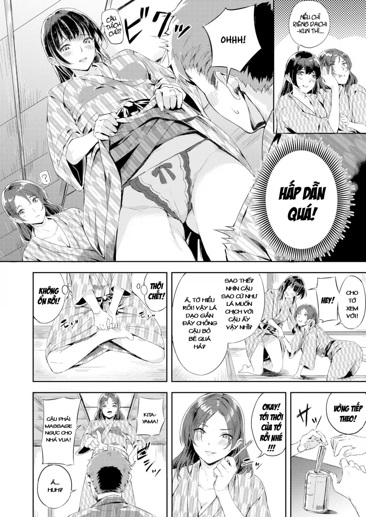 HentaiVN.net - Ảnh 9 - Buổi Họp Lớp Sung Sướng [Chaotically Satisfying Class Reunion] - Chap 1