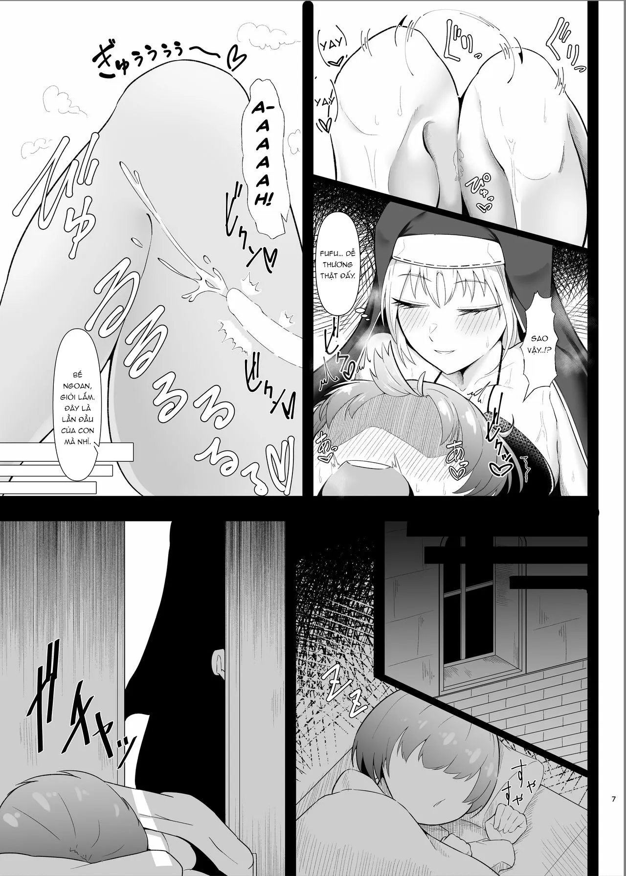 HentaiVN.net - Ảnh 6 - Cleaire-san to Boku no Hajimete [クレアさんとぼくのはじめて] - Chap 1