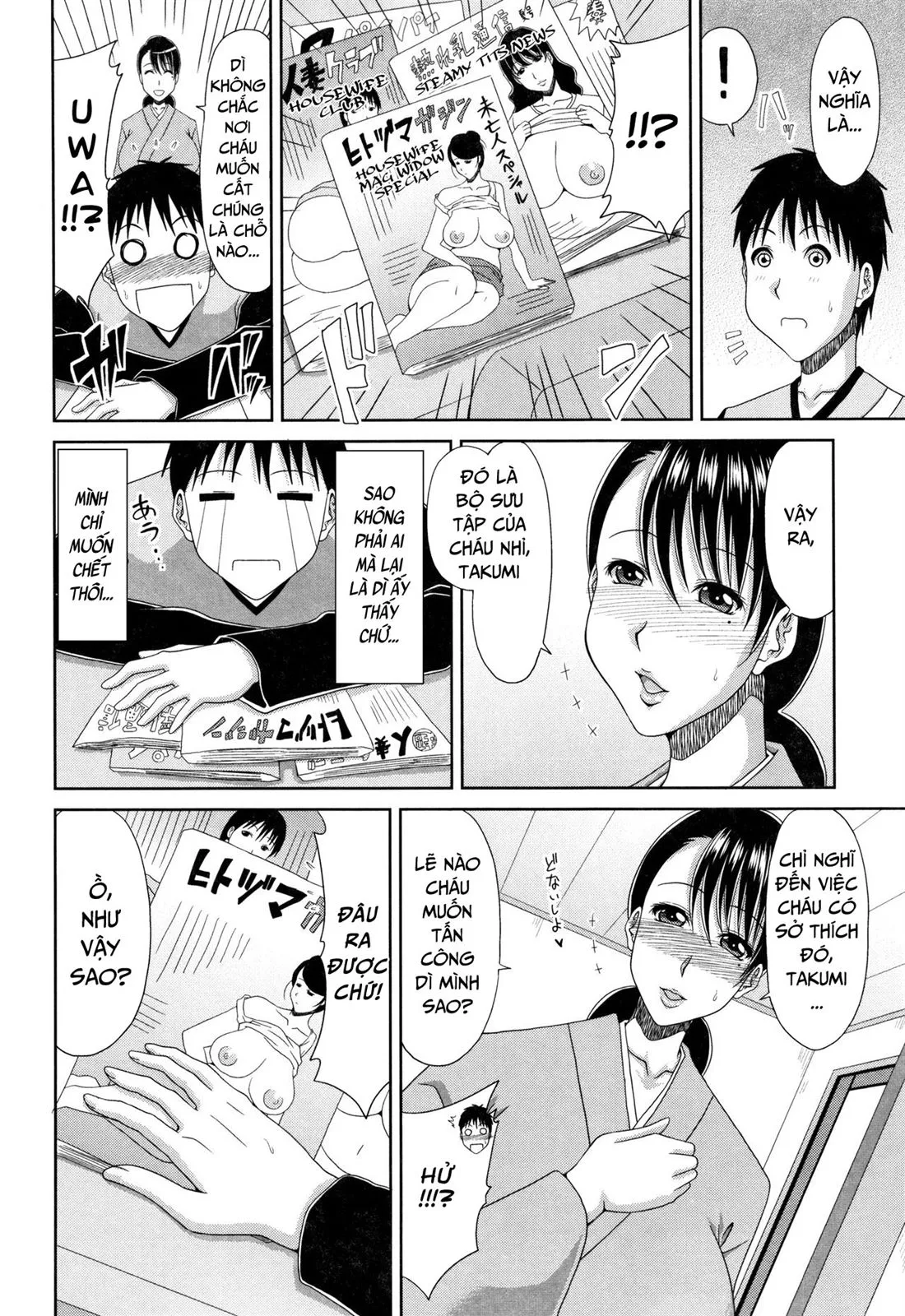 HentaiVN.net - Ảnh 4 - Hannari Miboujin [Elegant Widow; Hannari Miboujin | Elegant Widow] - Chap 1
