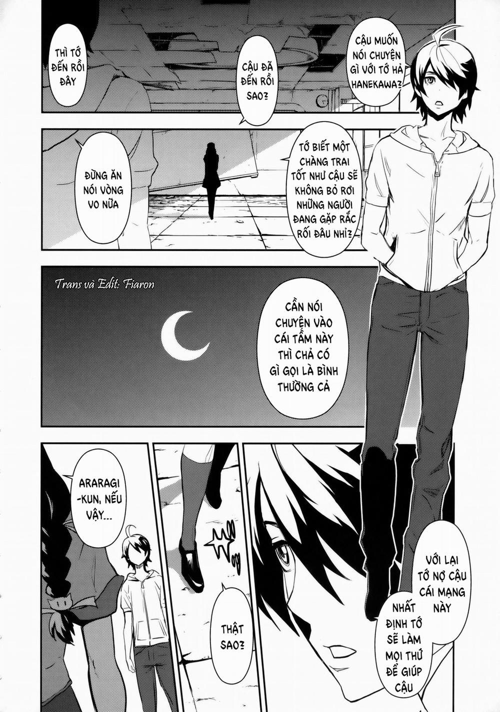 HentaiVN.net - Ảnh 6 - Black & White (Bakemonogatari) - Chap 1