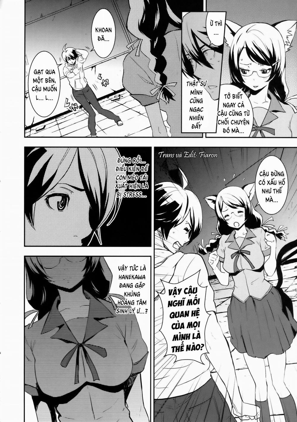 HentaiVN.net - Ảnh 8 - Black & White (Bakemonogatari) - Chap 1