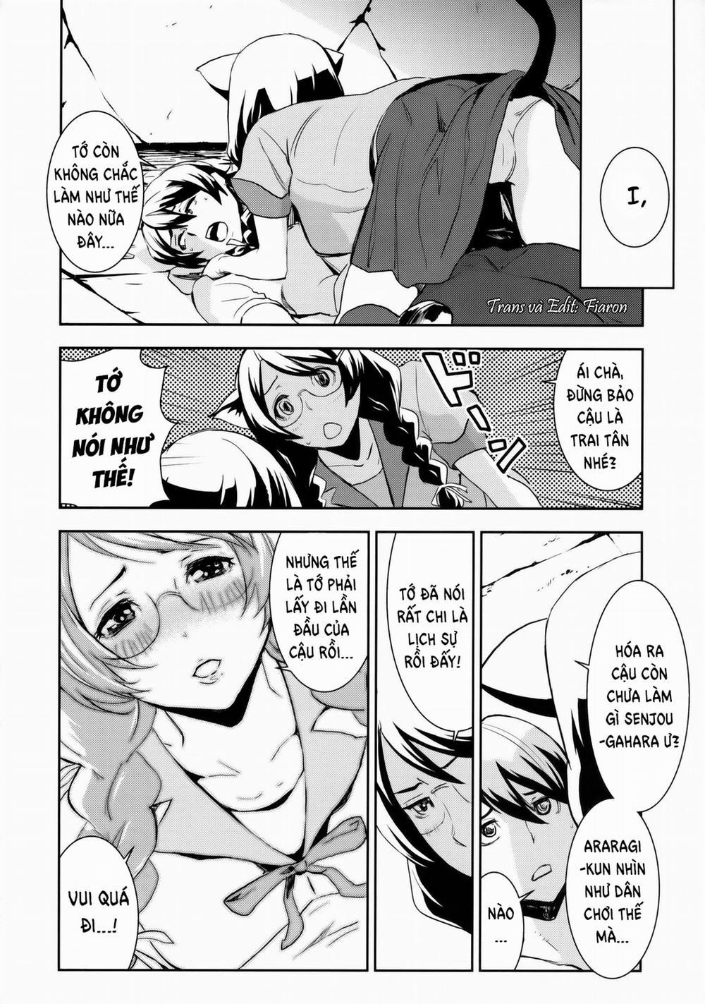 HentaiVN.net - Ảnh 10 - Black & White (Bakemonogatari) - Chap 1
