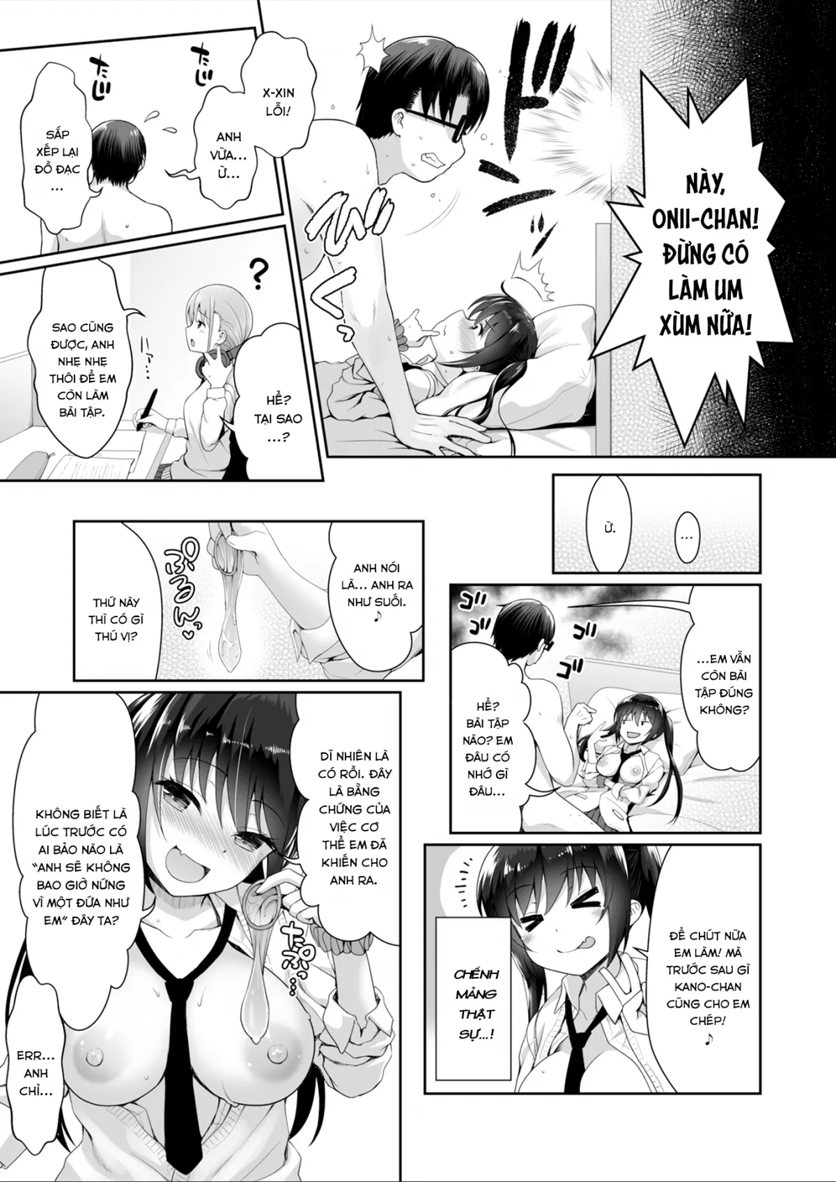 HentaiVN.net - Ảnh 16 - Cúng Tiền Cho Nhỏ Bạn Của Con Em Gái [The Truth Is, I’m Feeding My Sister’s Friend Money] - Chap 1