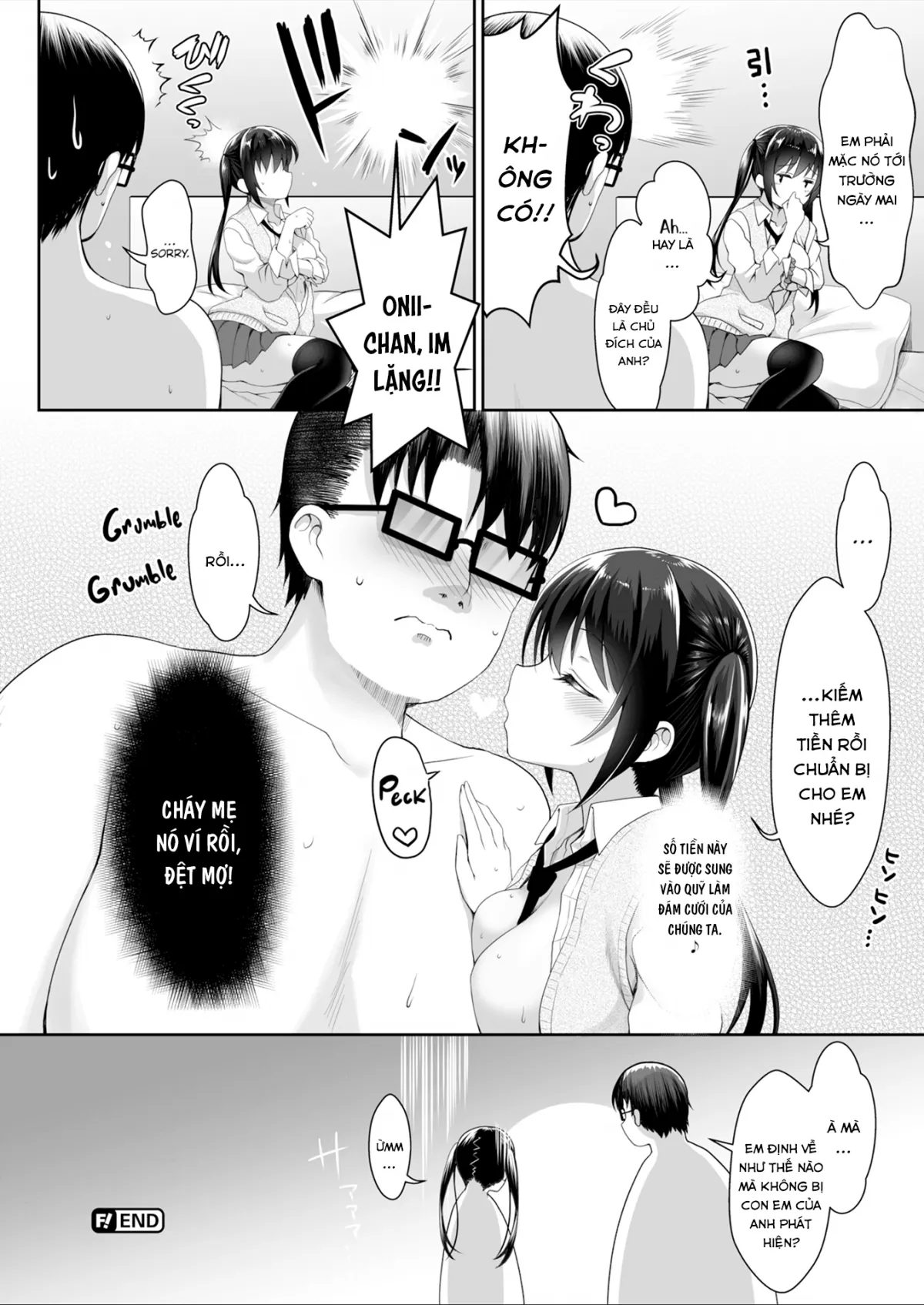 HentaiVN.net - Ảnh 25 - Cúng Tiền Cho Nhỏ Bạn Của Con Em Gái [The Truth Is, I’m Feeding My Sister’s Friend Money] - Chap 1