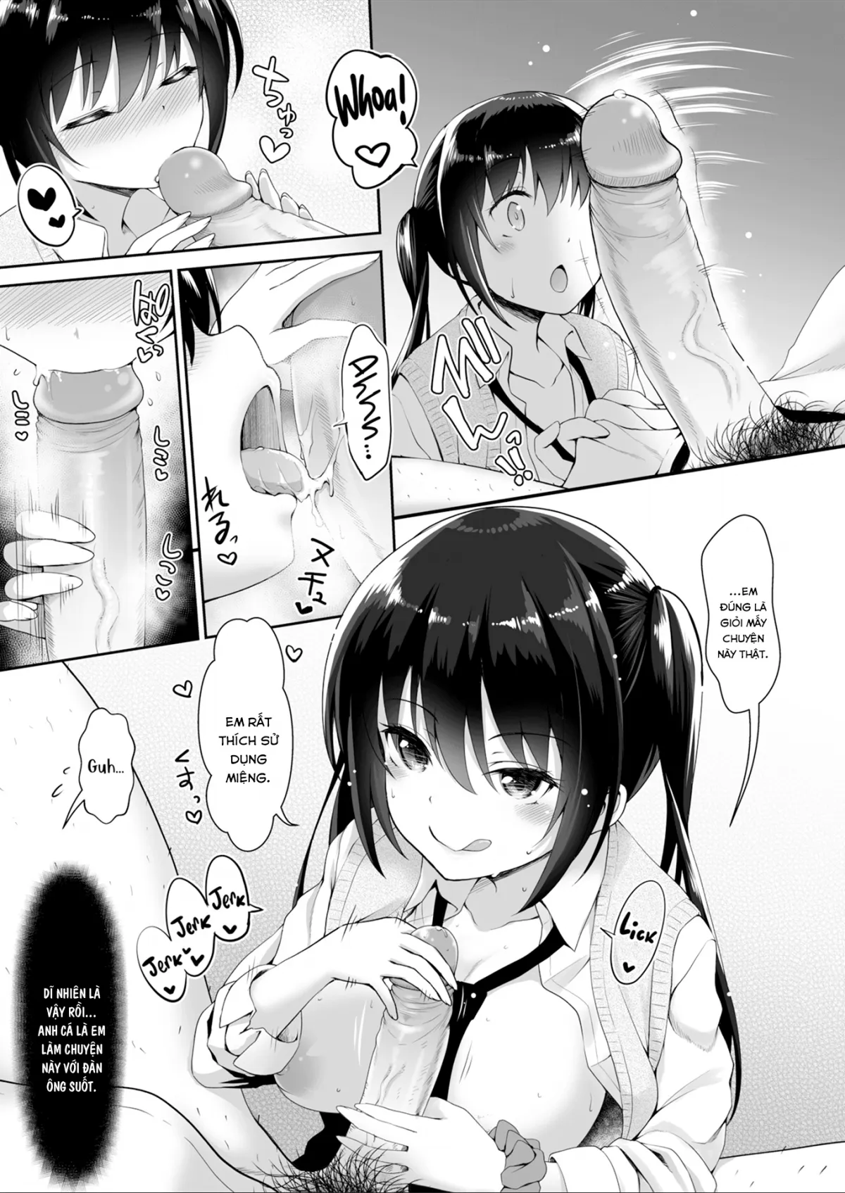 HentaiVN.net - Ảnh 6 - Cúng Tiền Cho Nhỏ Bạn Của Con Em Gái [The Truth Is, I’m Feeding My Sister’s Friend Money] - Chap 1