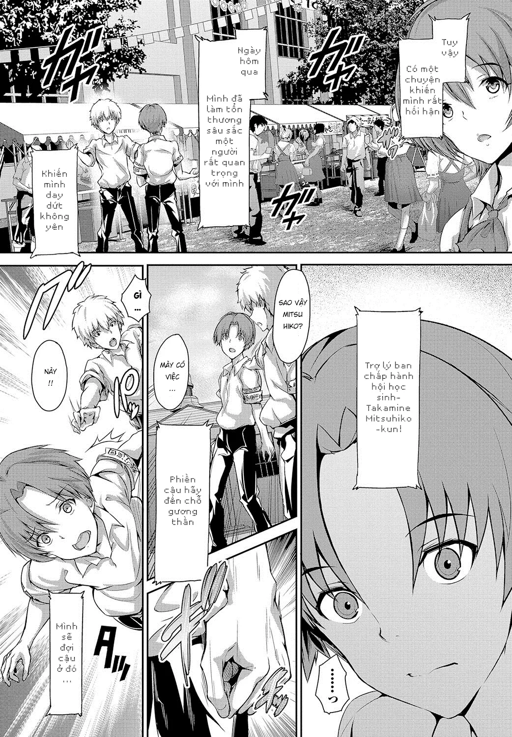 HentaiVN.net - Ảnh 6 - Cô gái bí ẩn [Shoujo Mysterica] - Chap 2