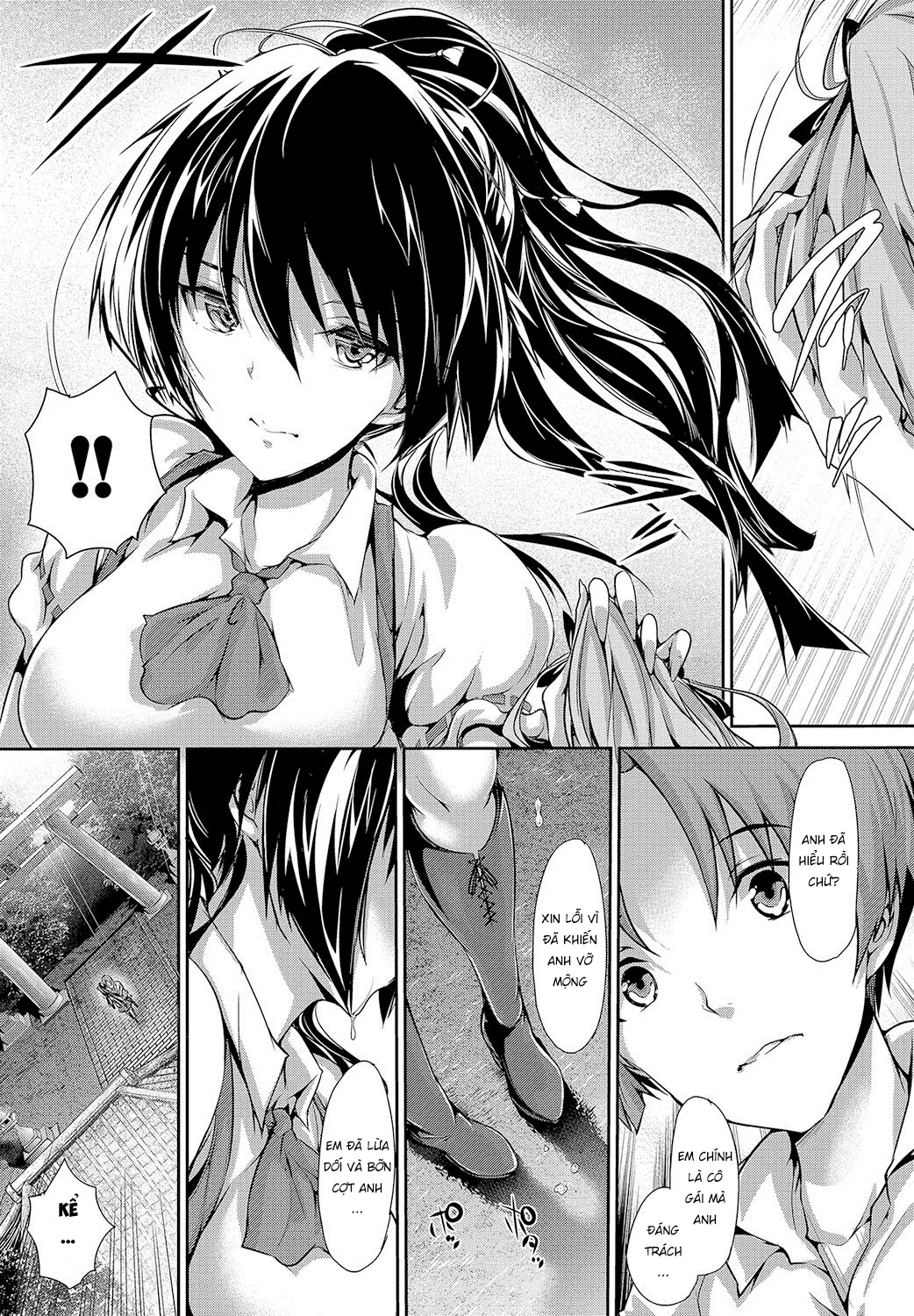 HentaiVN.net - Ảnh 8 - Cô gái bí ẩn [Shoujo Mysterica] - Chap 2