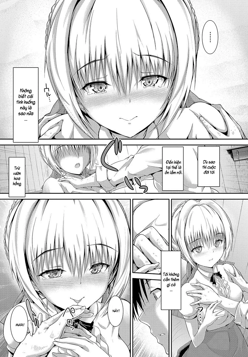HentaiVN.net - Ảnh 8 - Cô gái bí ẩn [Shoujo Mysterica] - Chap 5