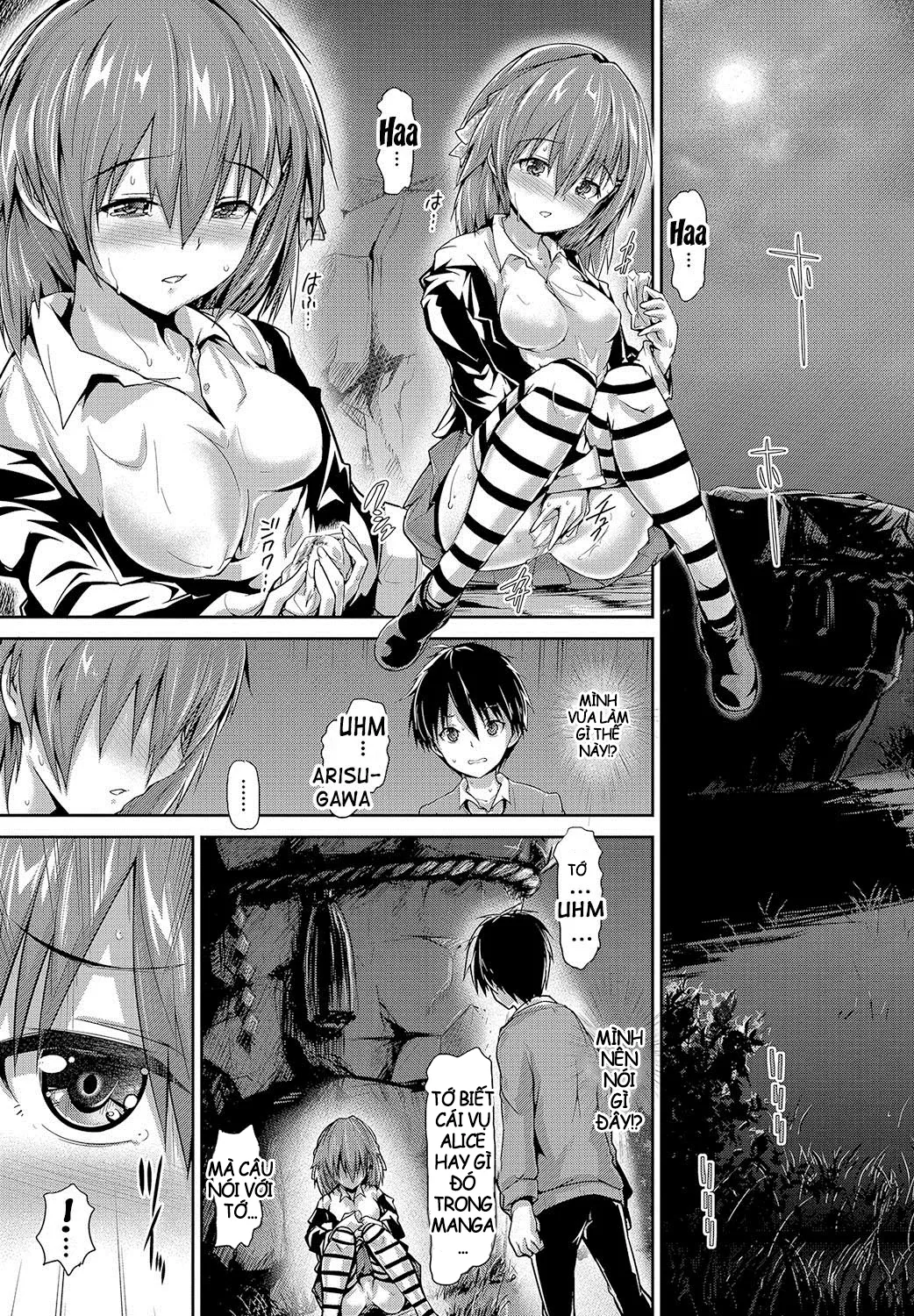 HentaiVN.net - Ảnh 24 - Cô gái bí ẩn [Shoujo Mysterica] - Chap 6