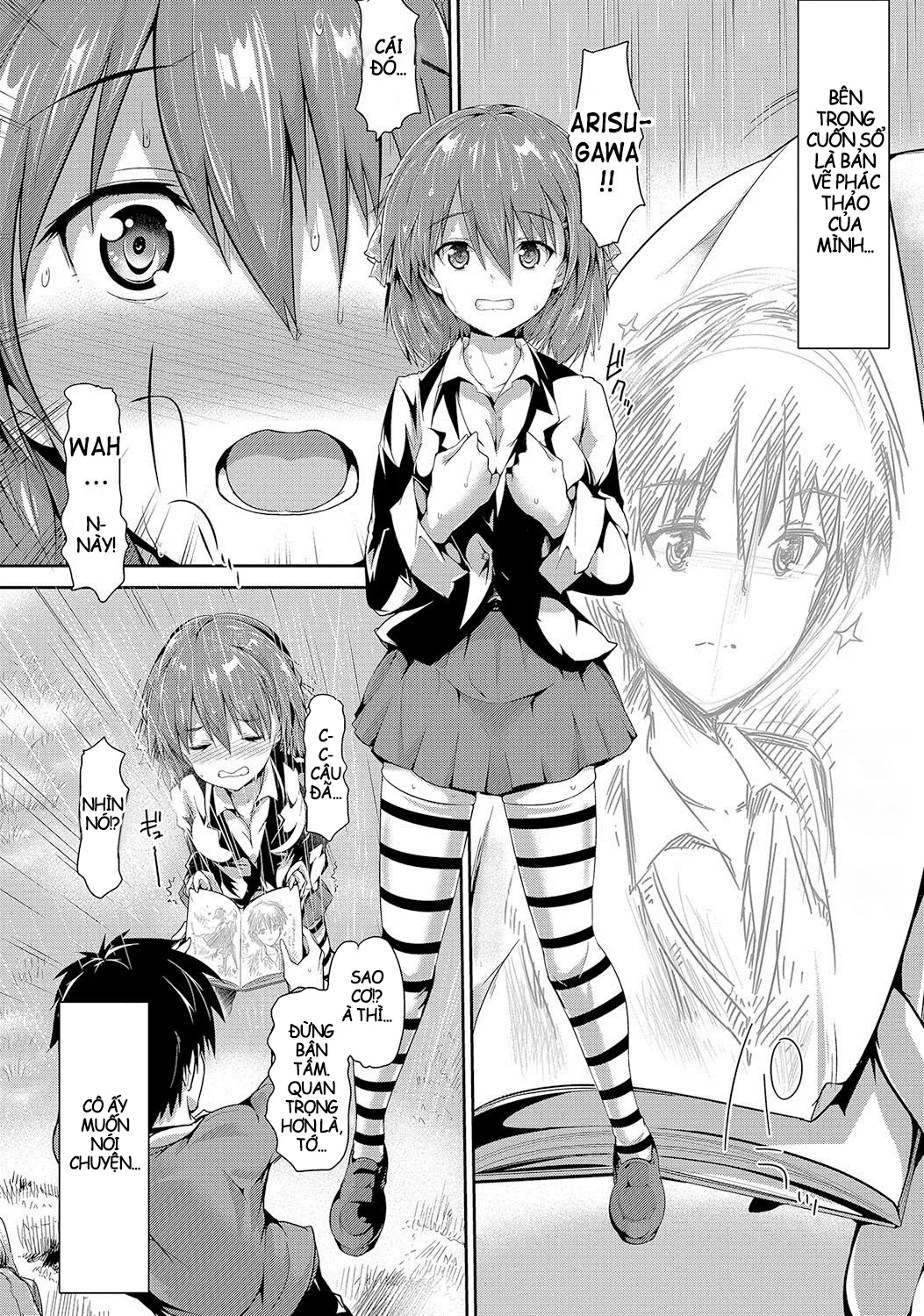 HentaiVN.net - Ảnh 3 - Cô gái bí ẩn [Shoujo Mysterica] - Chap 7