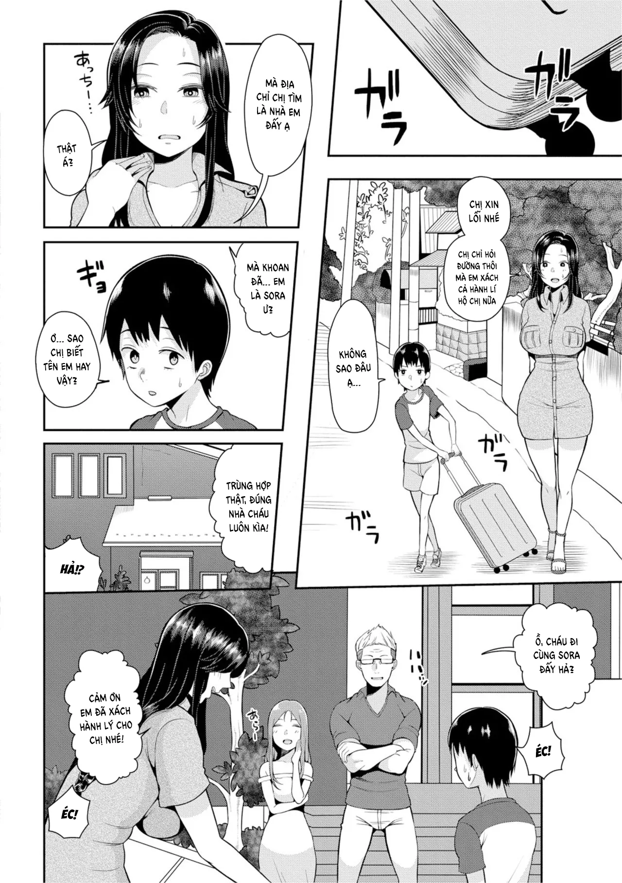 HentaiVN.net - Ảnh 4 - Isourou JD to Shota Boy Freeloader College Girl and Shota Boy - Chap 1