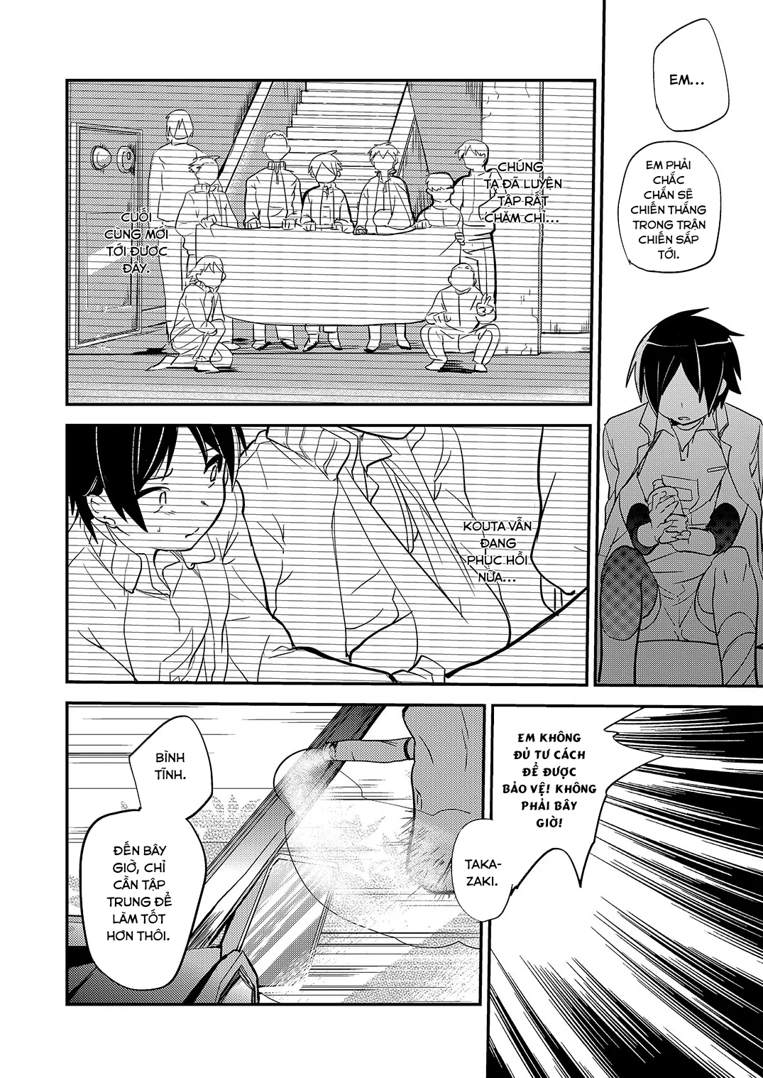 HentaiVN.net - Ảnh 3 - Nakimushi Buchou Make nai de - Chap 1