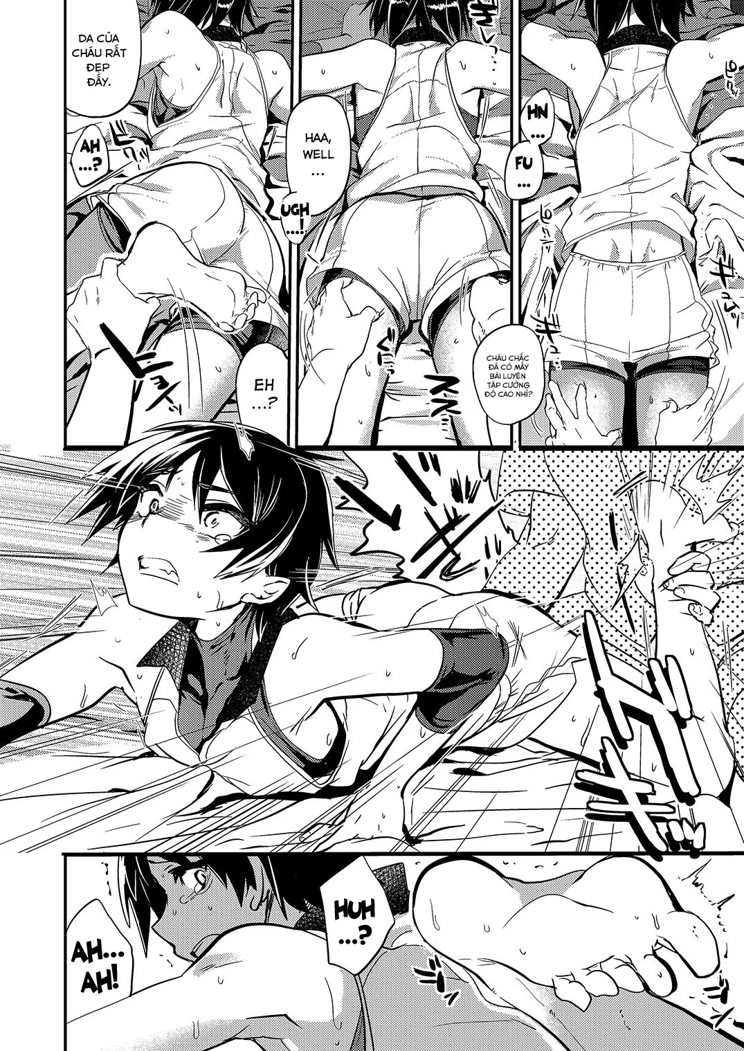 HentaiVN.net - Ảnh 7 - Nakimushi Buchou Make nai de - Chap 1