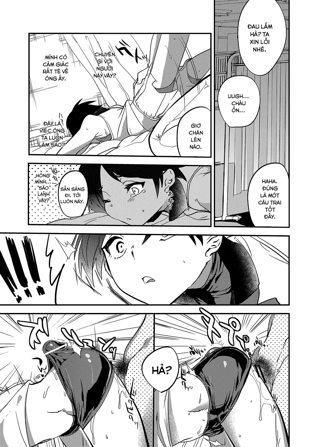HentaiVN.net - Ảnh 8 - Nakimushi Buchou Make nai de - Chap 1