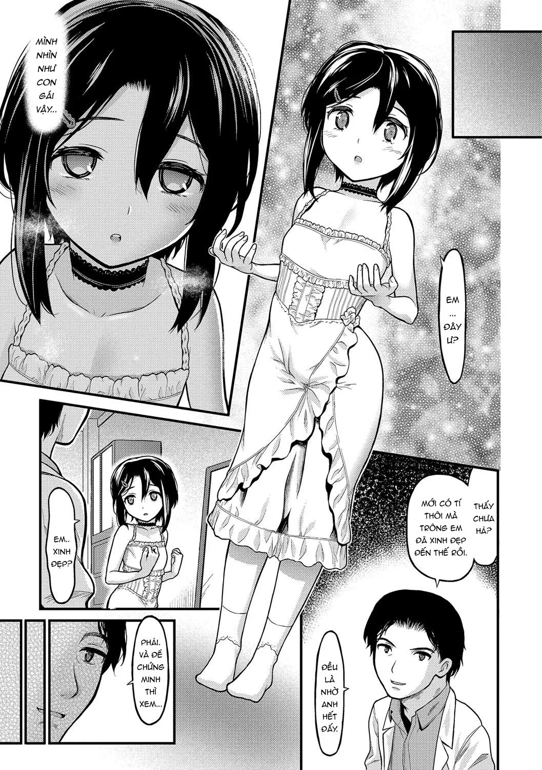 HentaiVN.net - Ảnh 6 - Anekare (Gekkan Web Otoko no Ko-llection! S Vol. 11) [アネカレ (月刊Web男の娘・れくしょんッ！S Vol.11)] - Chap 1