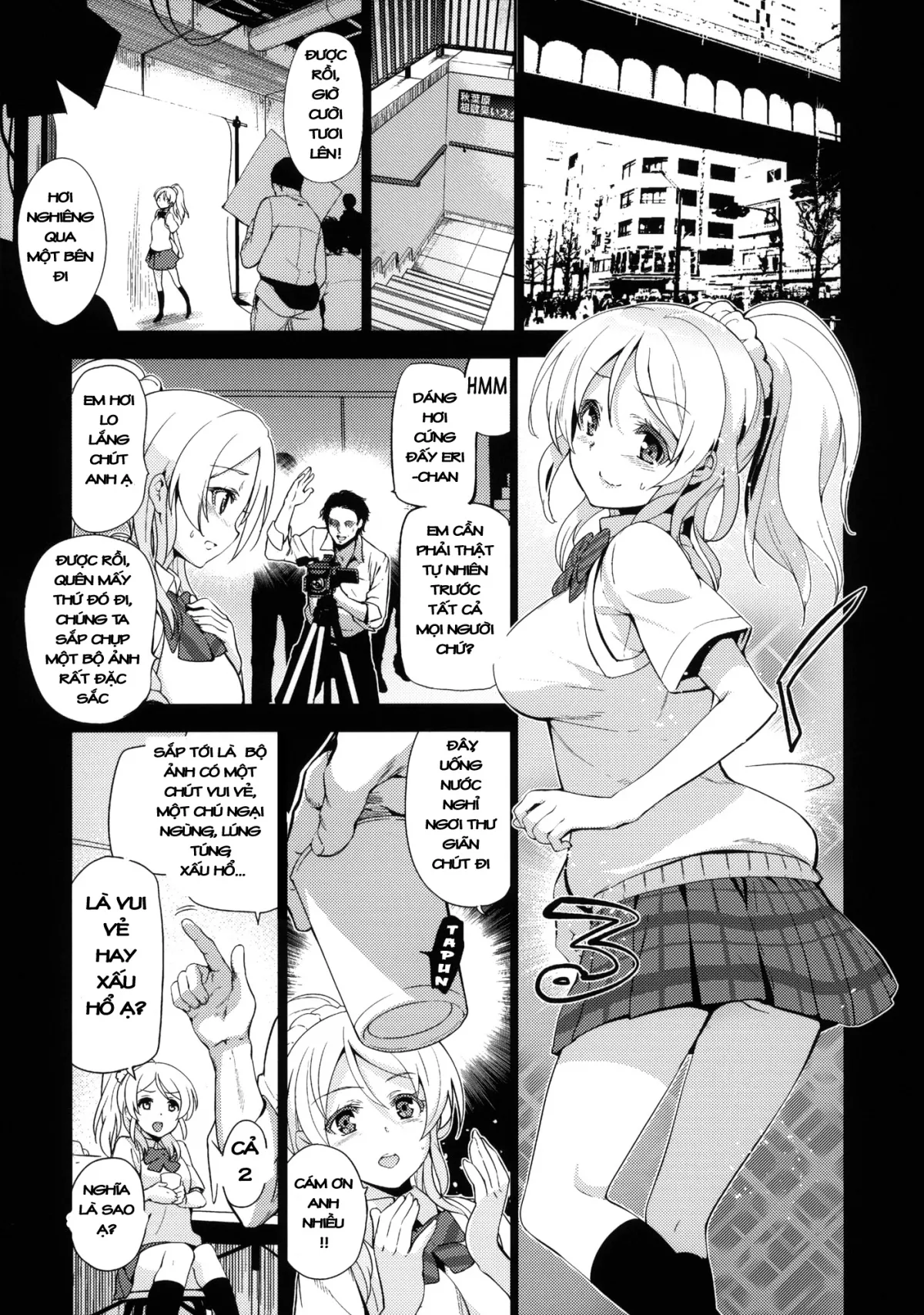 HentaiVN.net - Ảnh 3 - Eri Chika, You Can't Go Home. (Love Live!) [EriChika, Ouchi Ni Kaesanai.; Eri Chika You Won T Go Home.; Elichika You Won't Go Home.; Elichika, Ouchi Ni Kaesanai.] - Chap 1