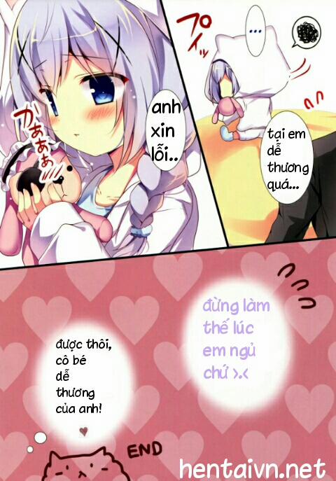 HentaiVN.net - Ảnh 7 - Cô em gái dễ thương~ (Gochuumon wa Usagi desu ka?) [Chino-Chan To Oyasumix] - Chap 1