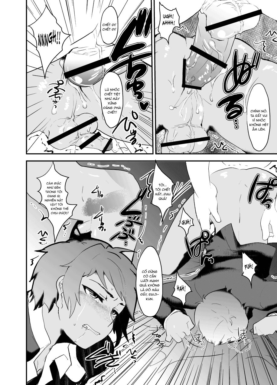 HentaiVN.net - Ảnh 15 - Masshiro Gakuran ~Ohenji Dekiru Kana~ - Chap 1