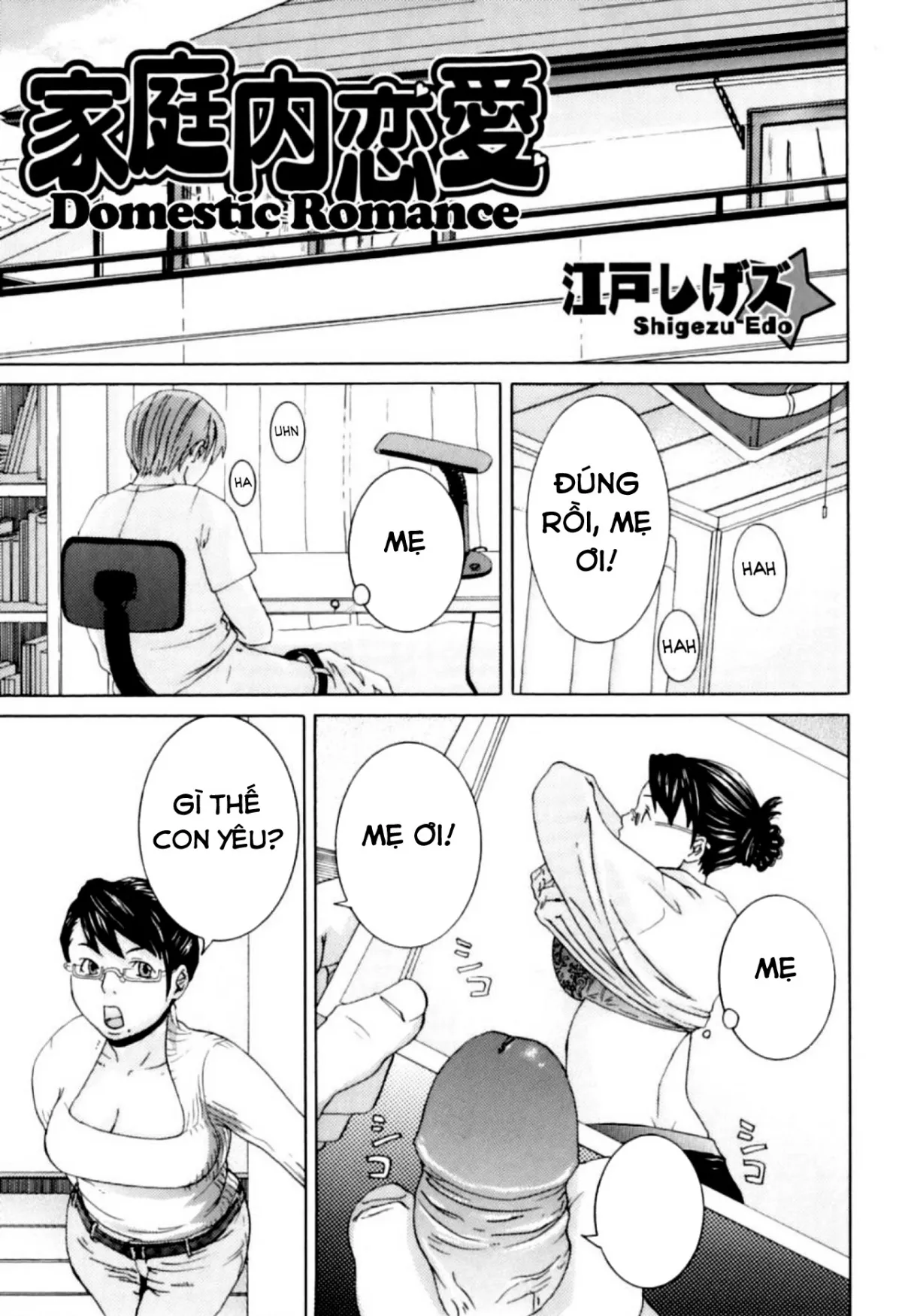 HentaiVN.net - Ảnh 3 - Domestic romance - Chap 1
